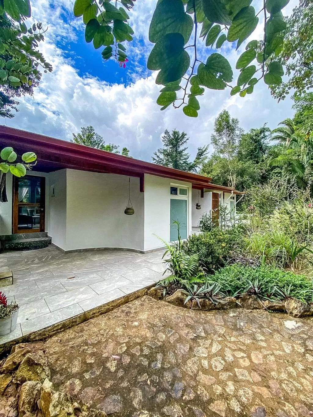 Facade/entrance in Sattva Land