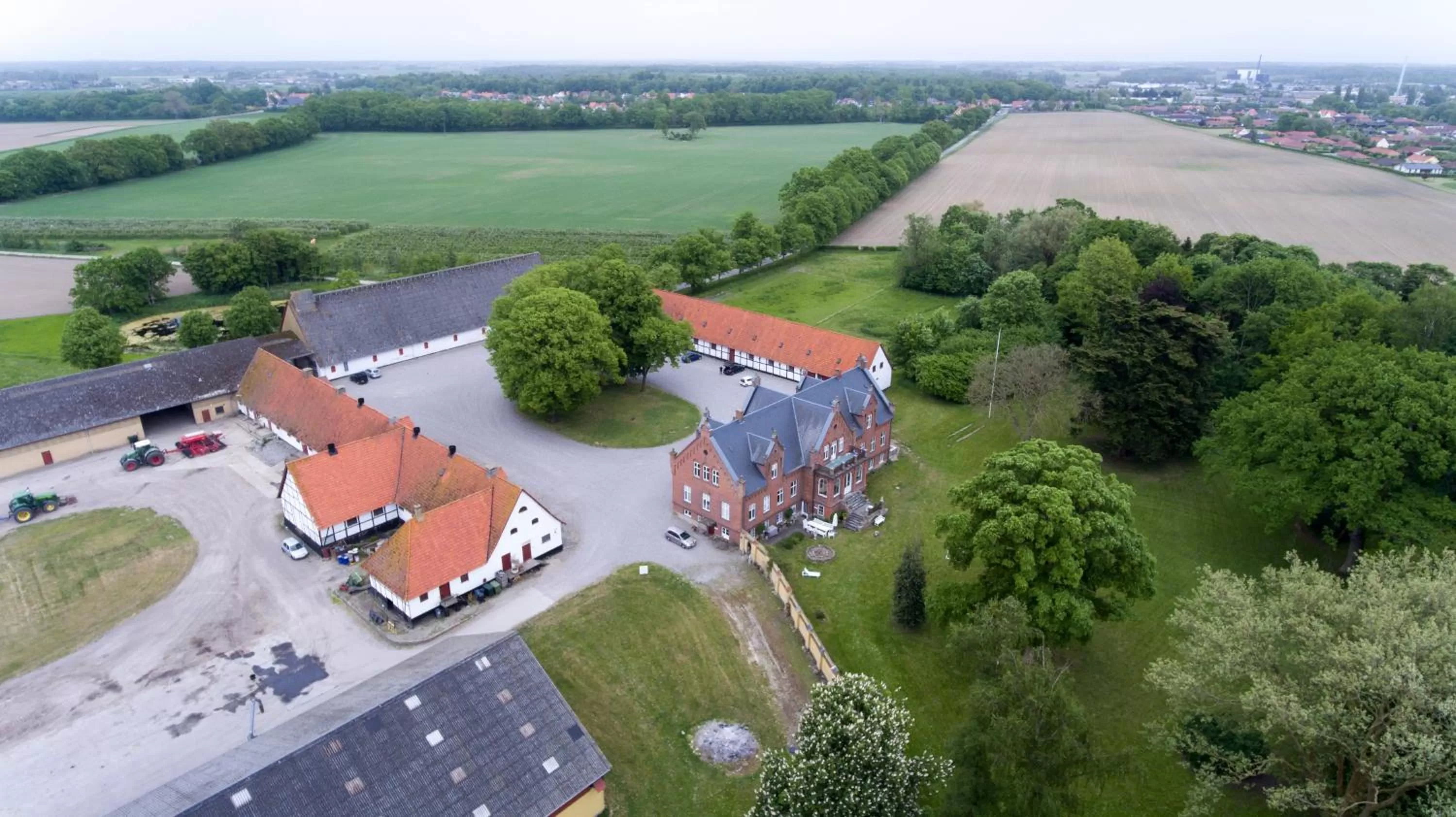 Bird's eye view, Bird's-eye View in Ny Kirstineberg Gods Bed & Breakfast