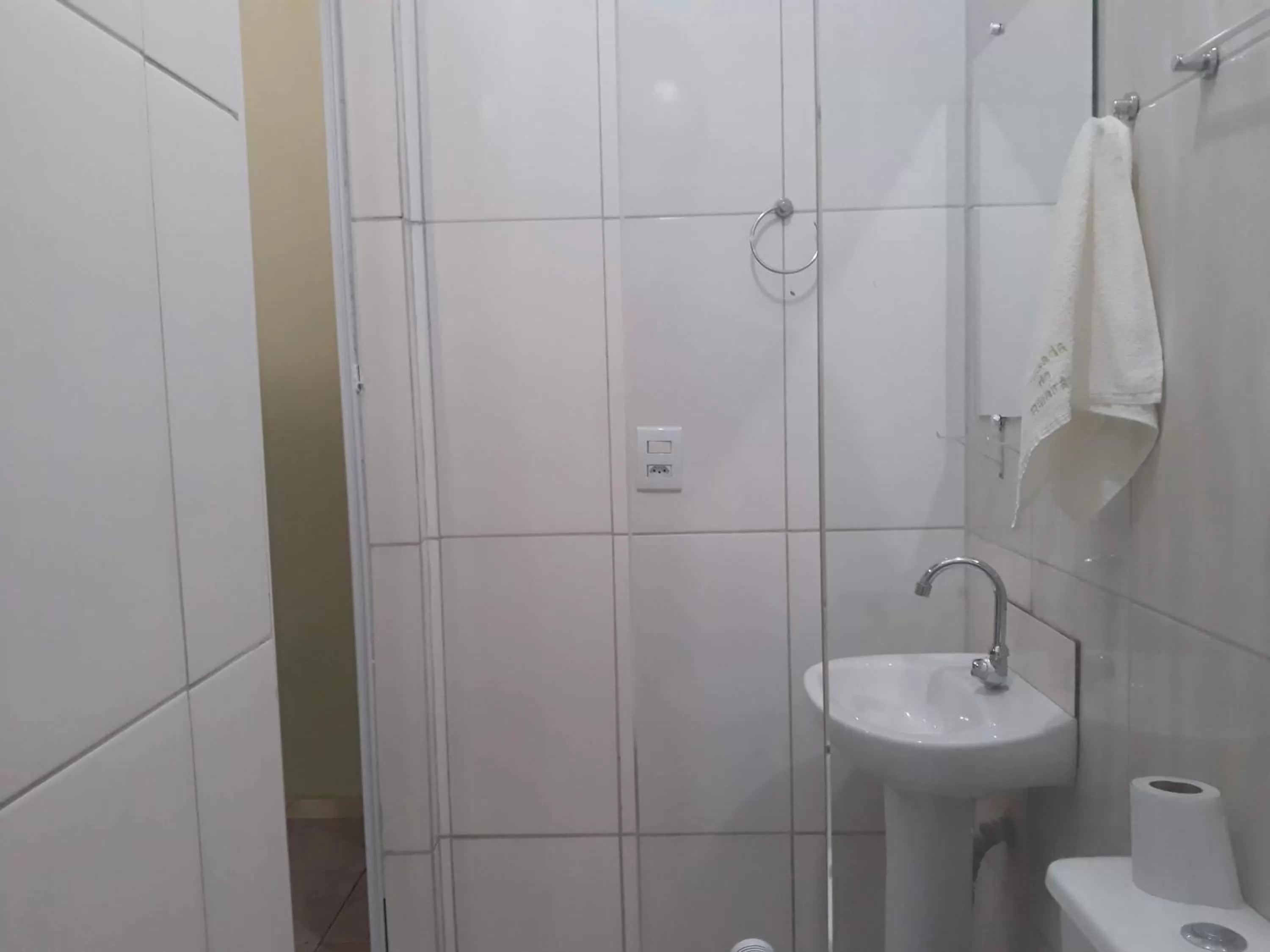 Bathroom in Pousada do Ribeirão