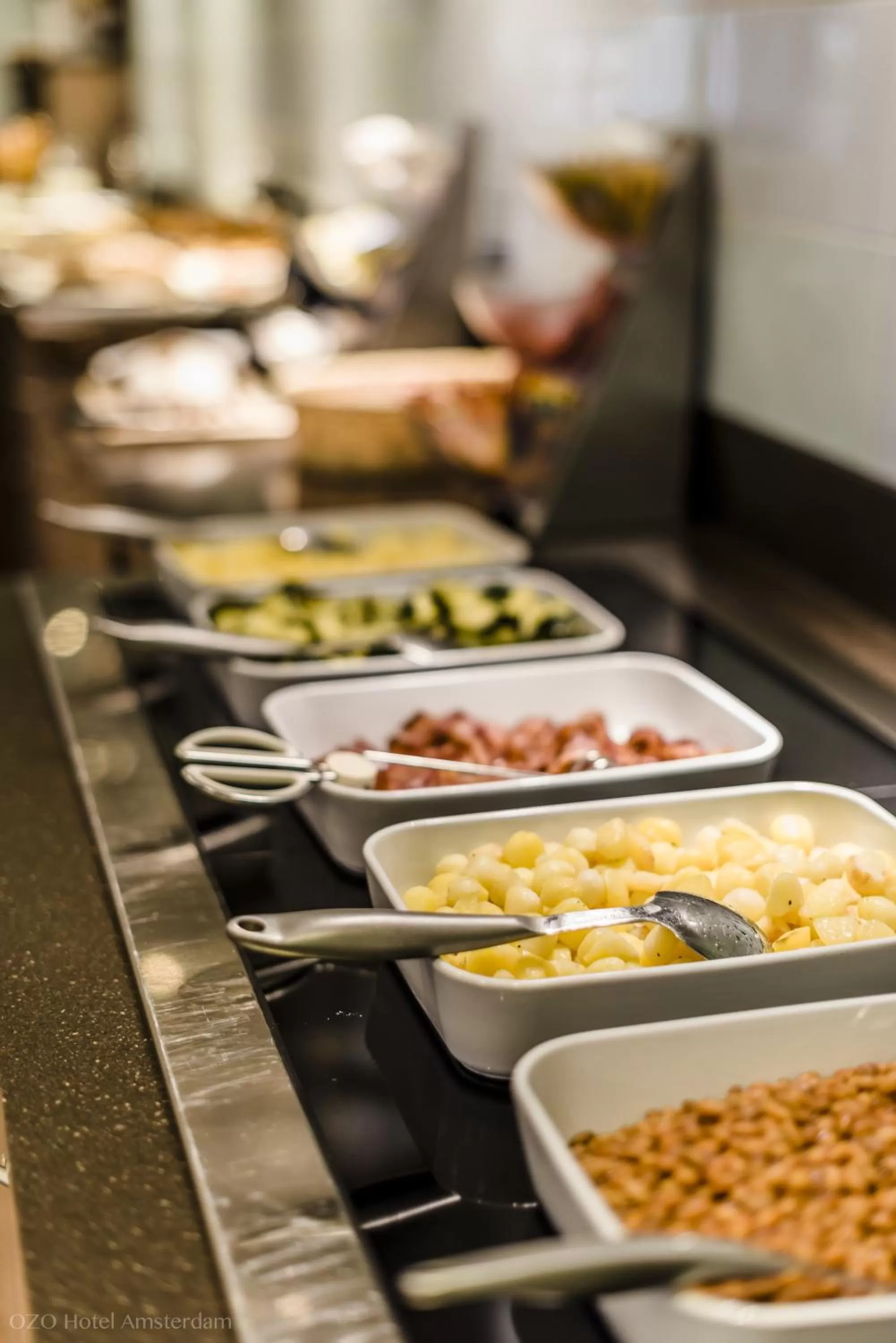 Food close-up in OZO Hotels Arena Amsterdam
