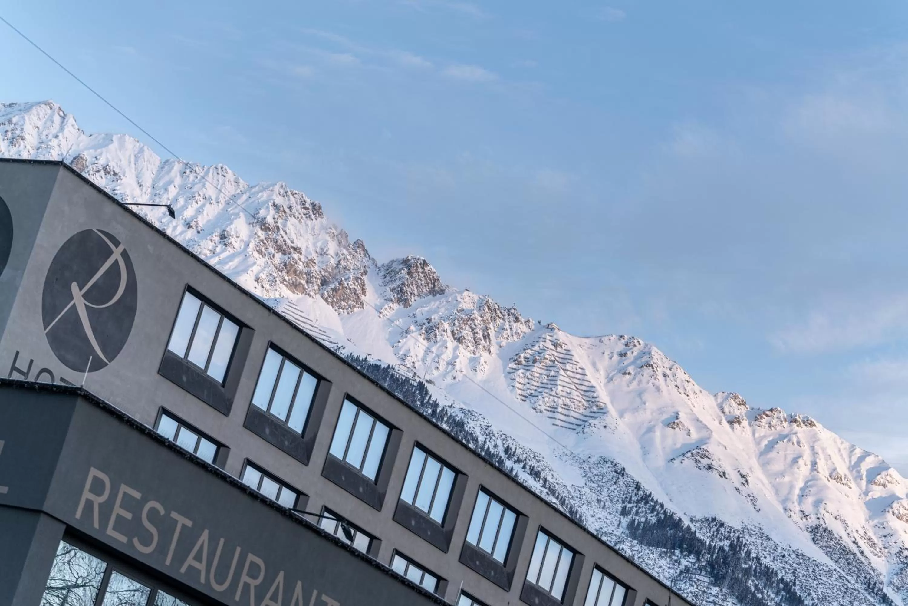 Property building in Rufi's Hotel Innsbruck