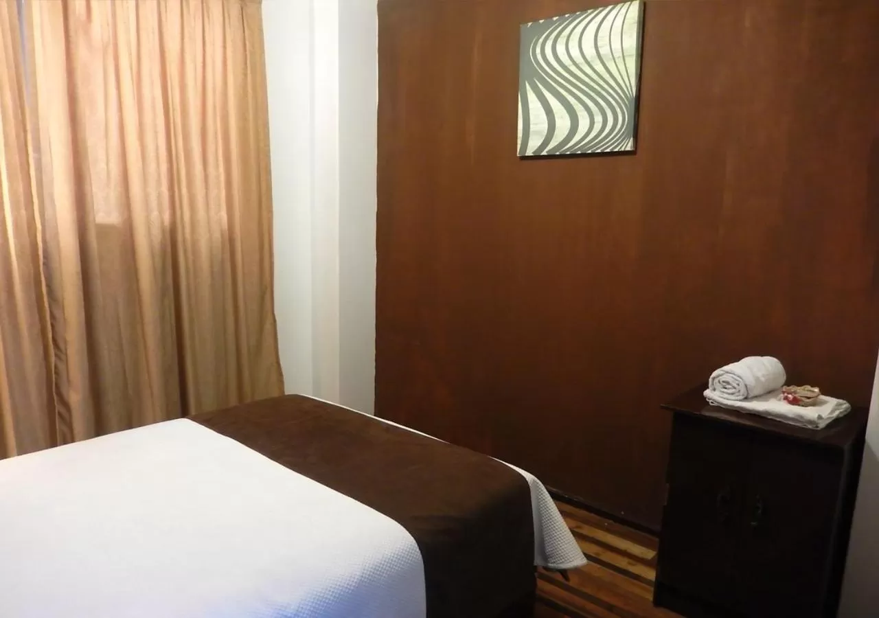 Bed in La Merced Plaza Hospedaje