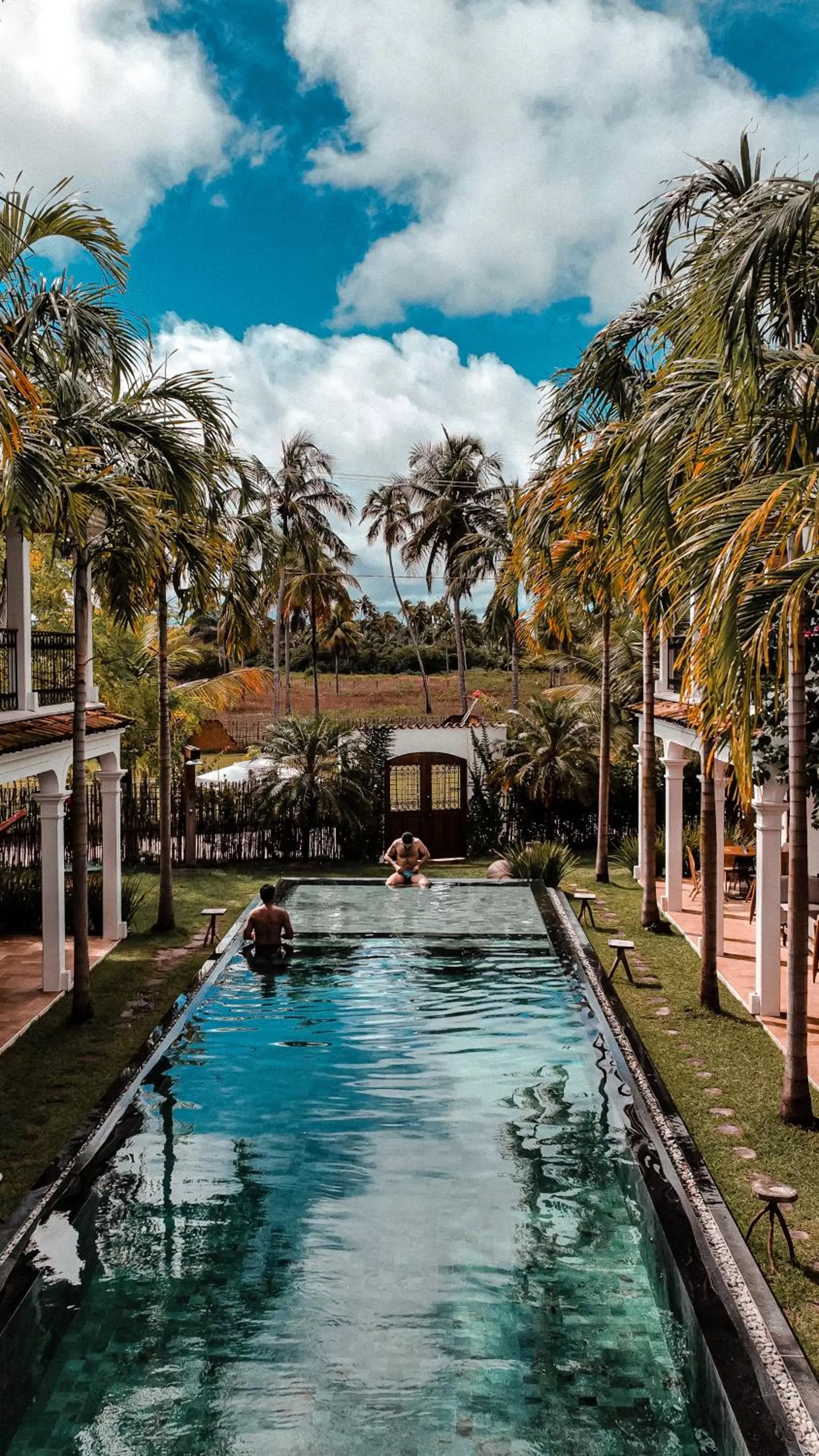 Pool view in Villa Canziani & Donato