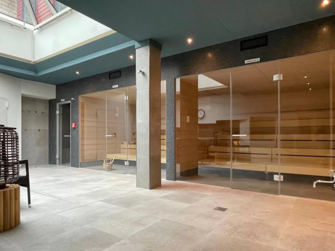 Sauna in Villa Huxori