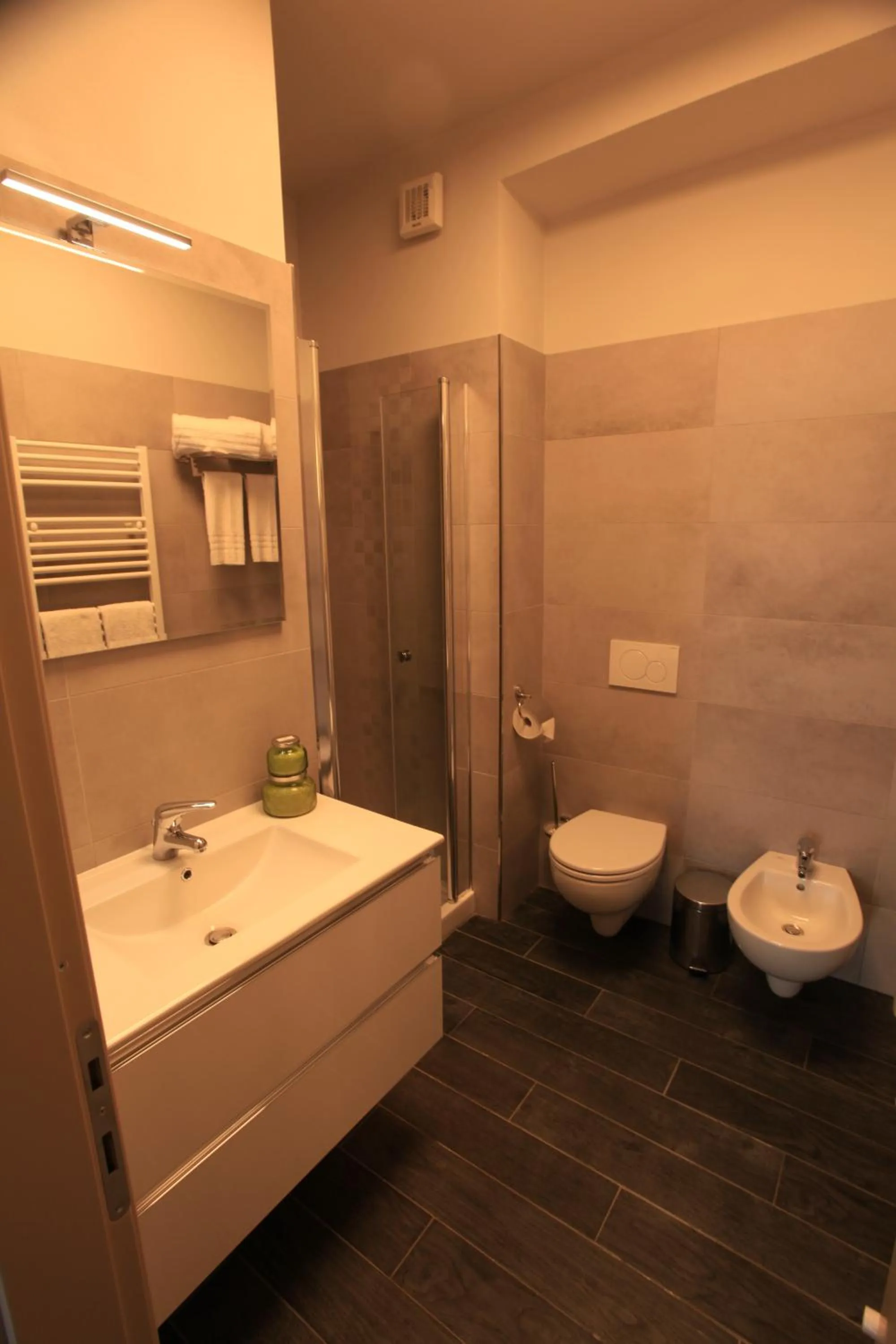 Toilet in Hotel Le Macine