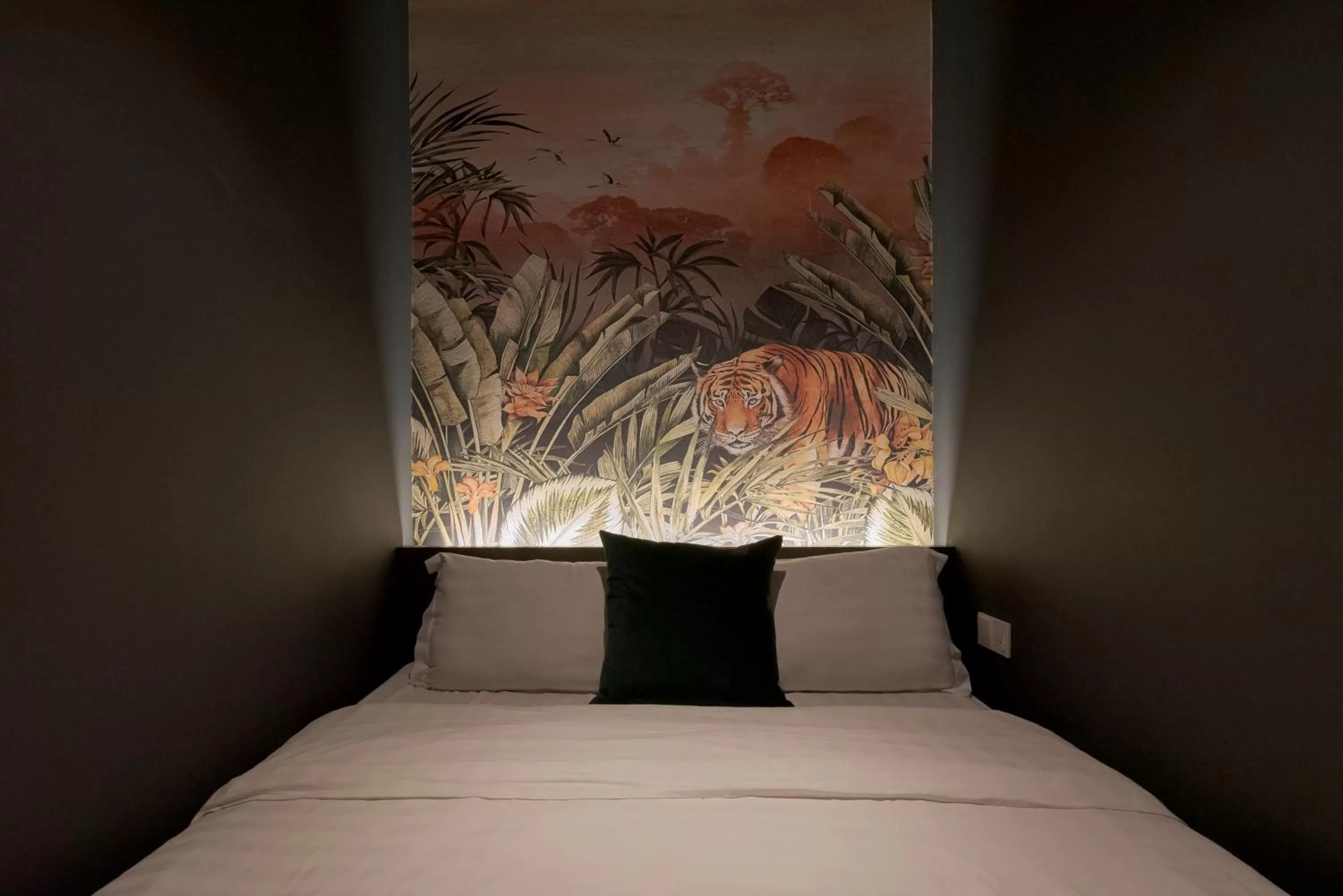 Bed in Harper Boutique Hotel at Sutera Avenue