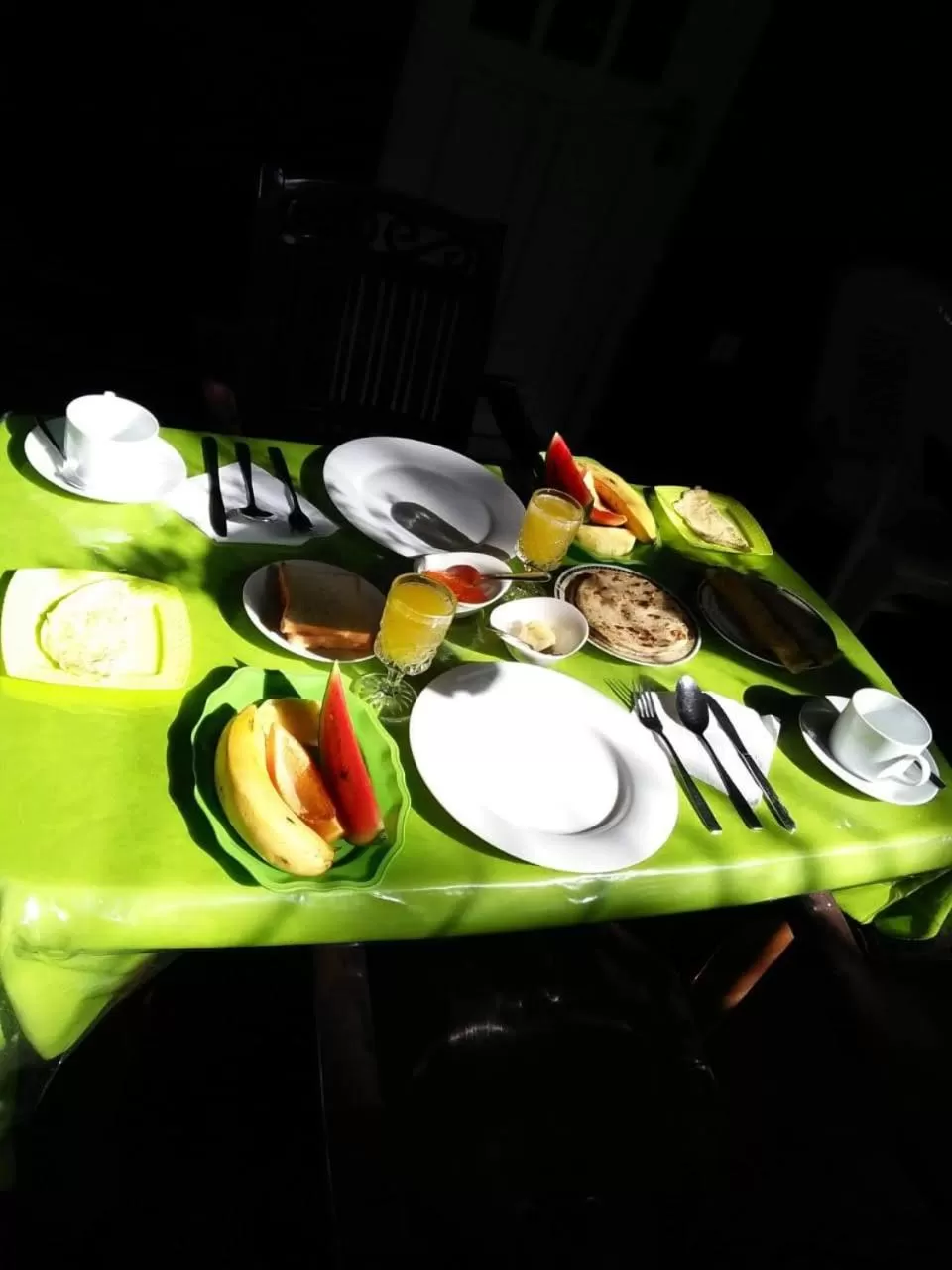 Breakfast in Green Lantern