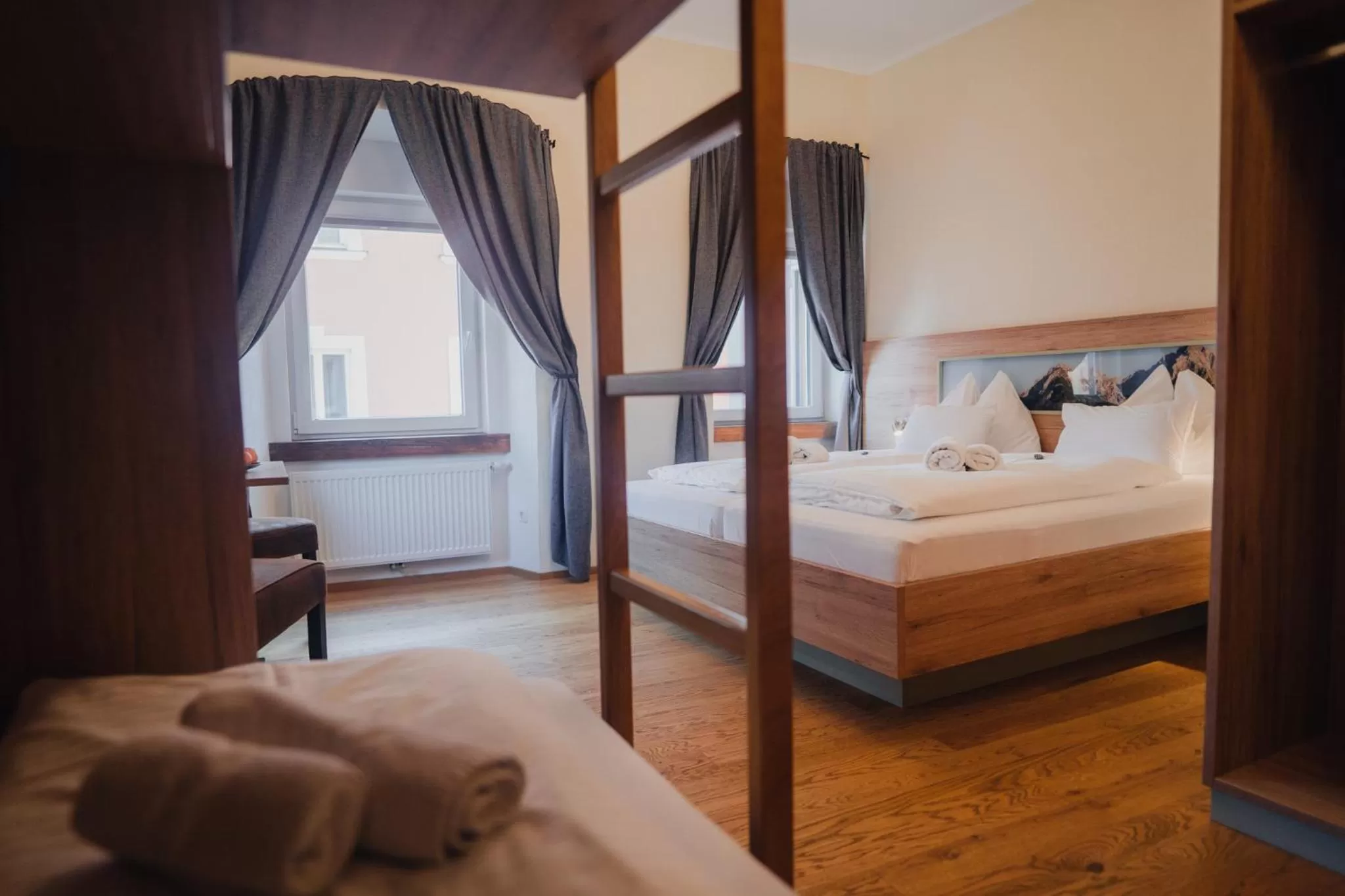 Bed in Hotel Restaurant DAS RÖSSL