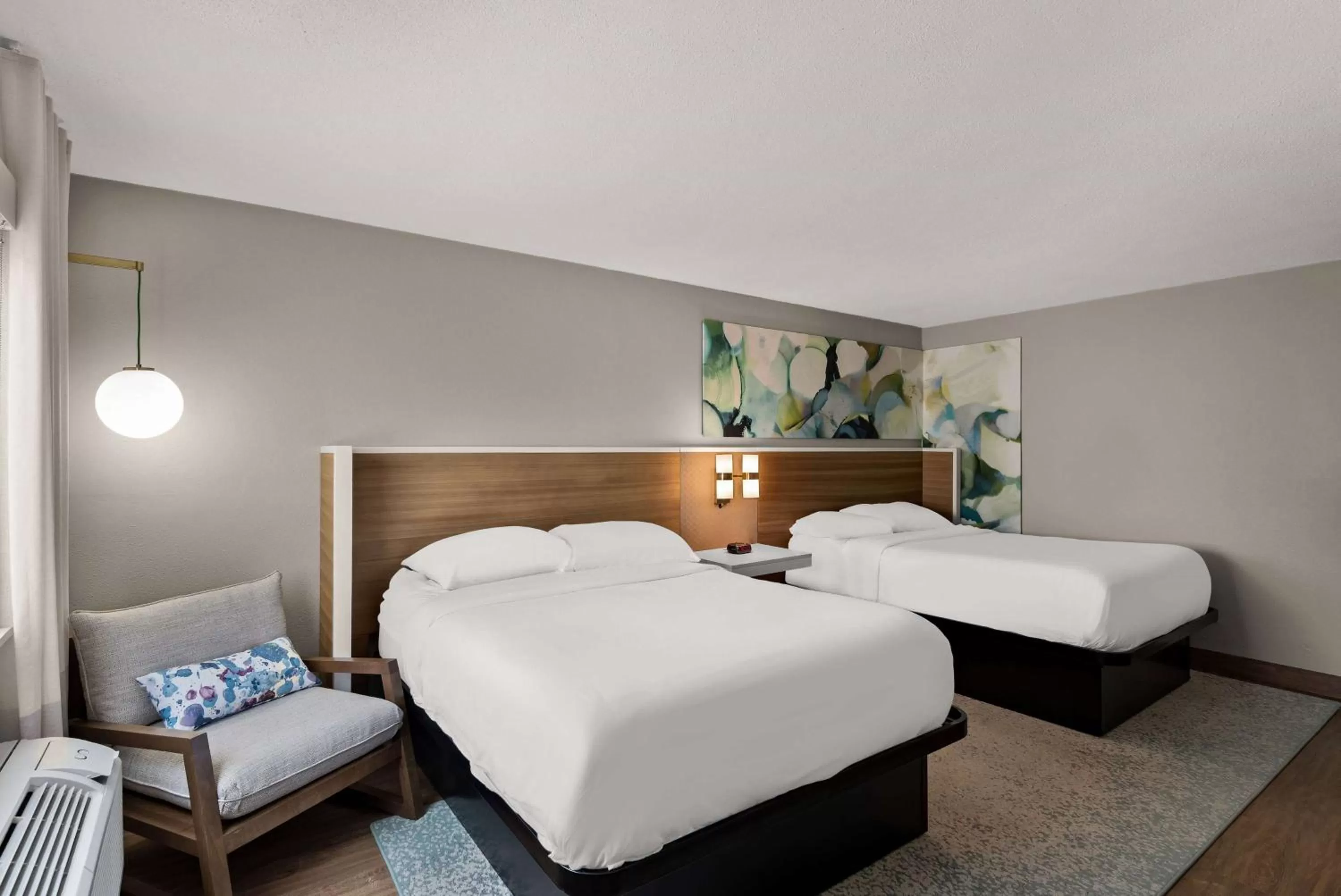 Photo of the whole room, Bed in Wyndham Garden Ankeny