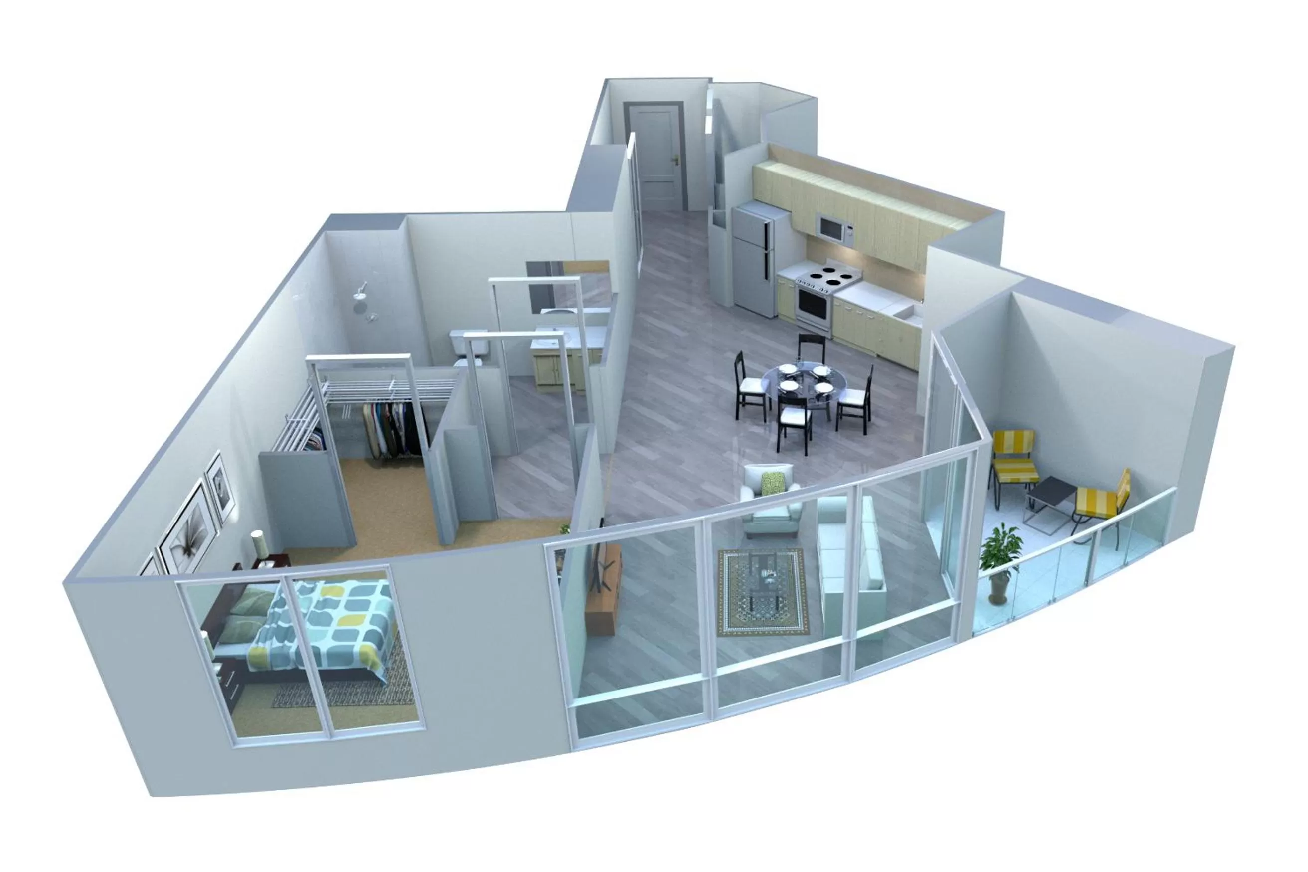 Floor plan in Placemakr Premier SoBro