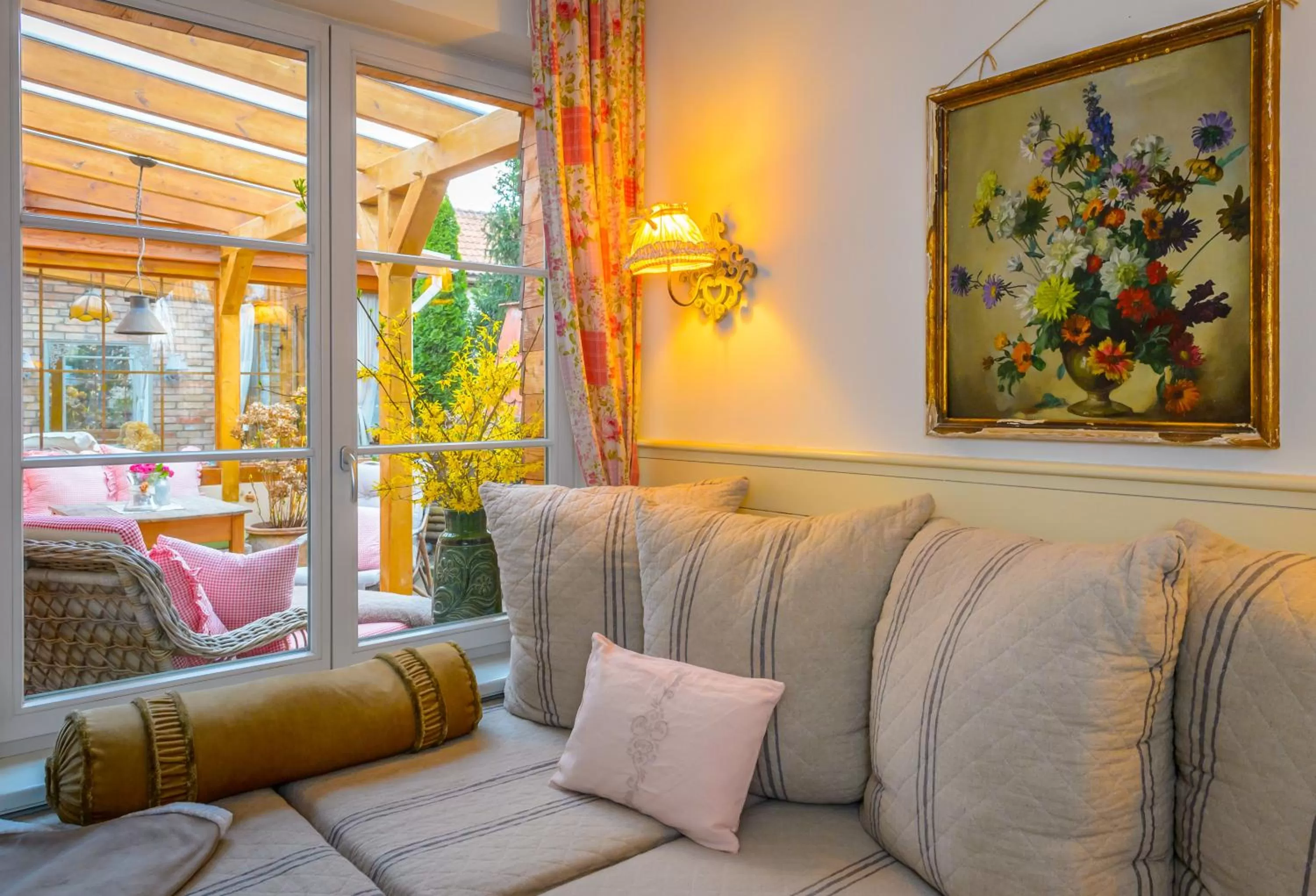 Living room in Weißt Du noch - Gästehäuser & Suiten