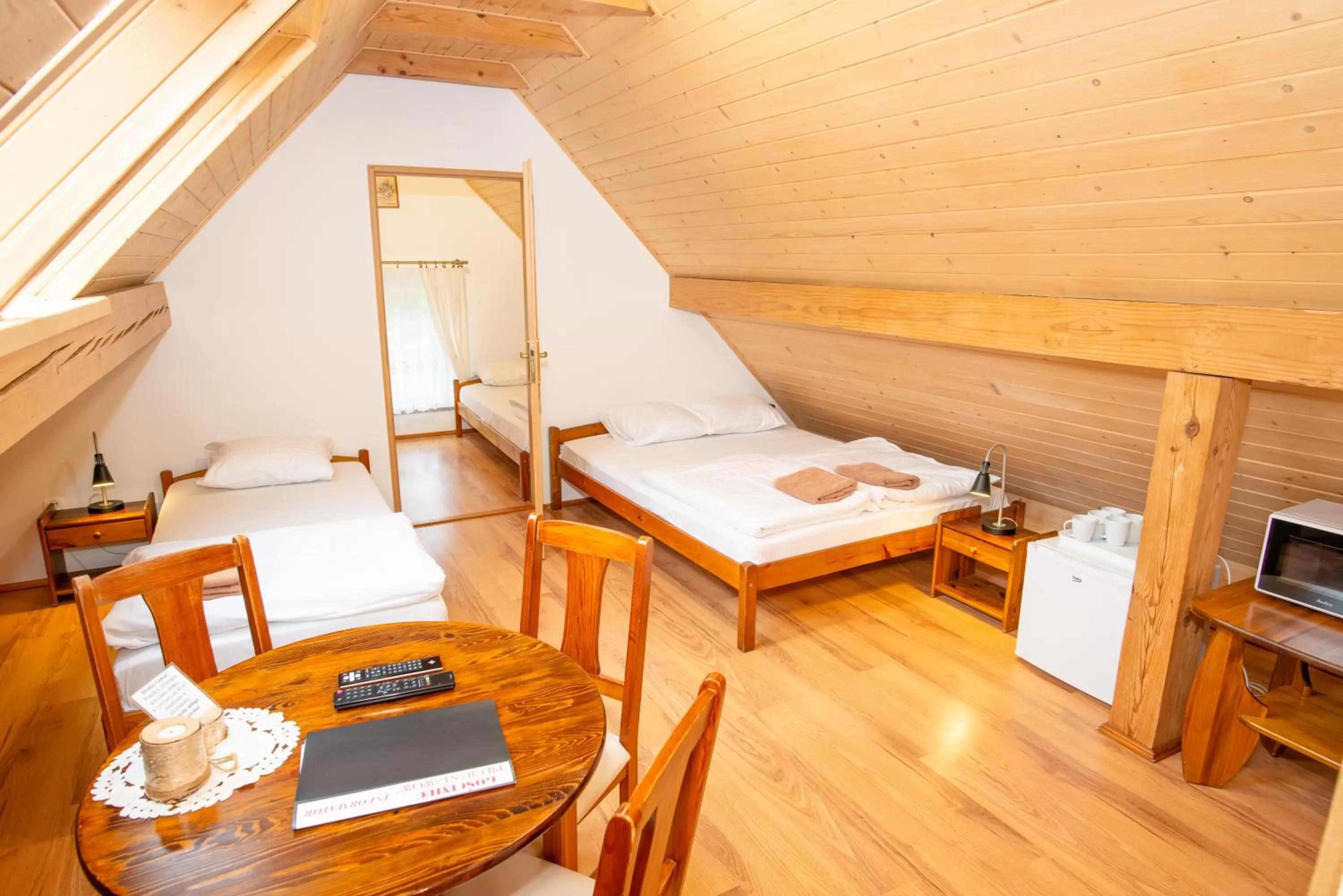 Bed in Gościniec Pięciu Stawów