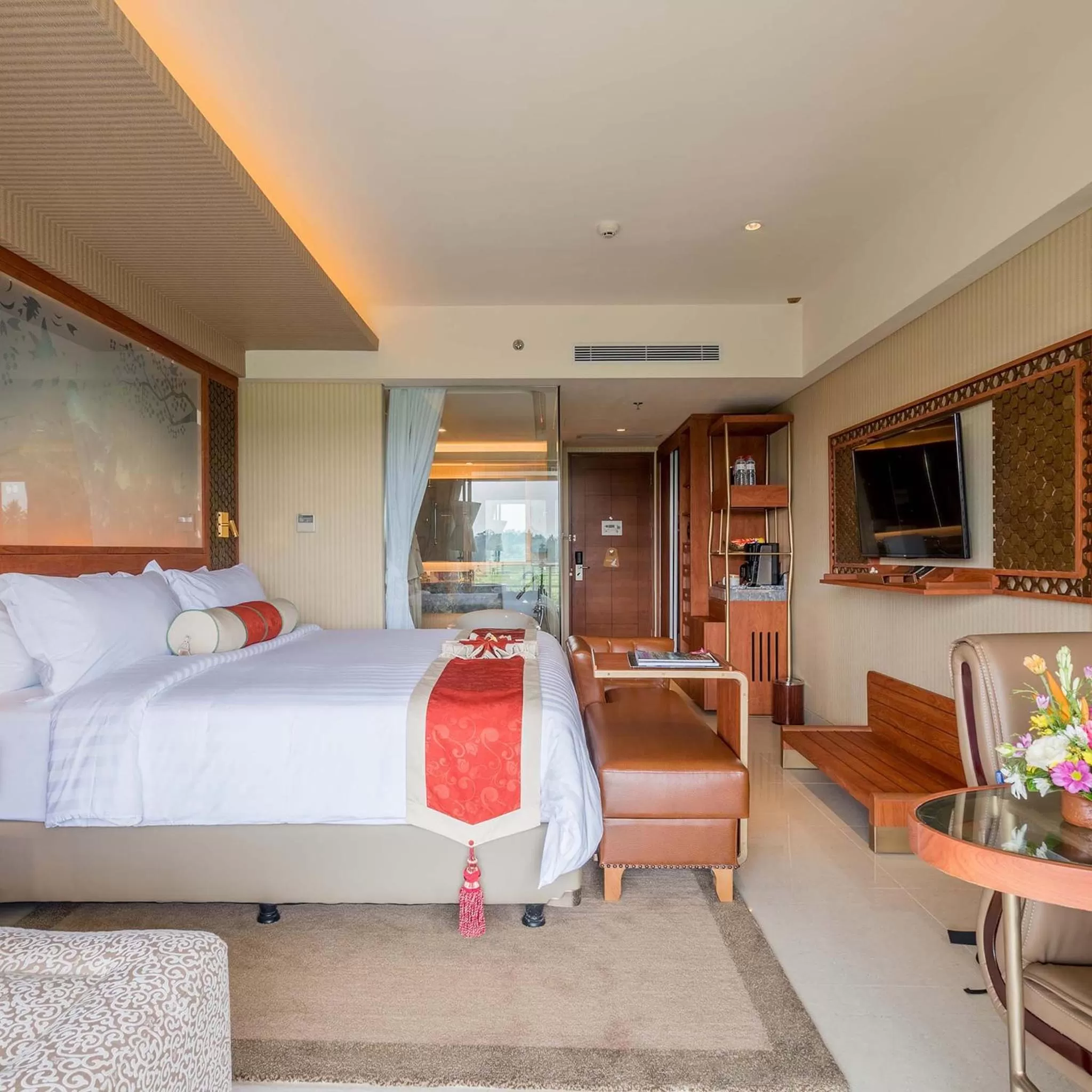 Bedroom, Bed in SereS Springs Resort & Spa, Singakerta