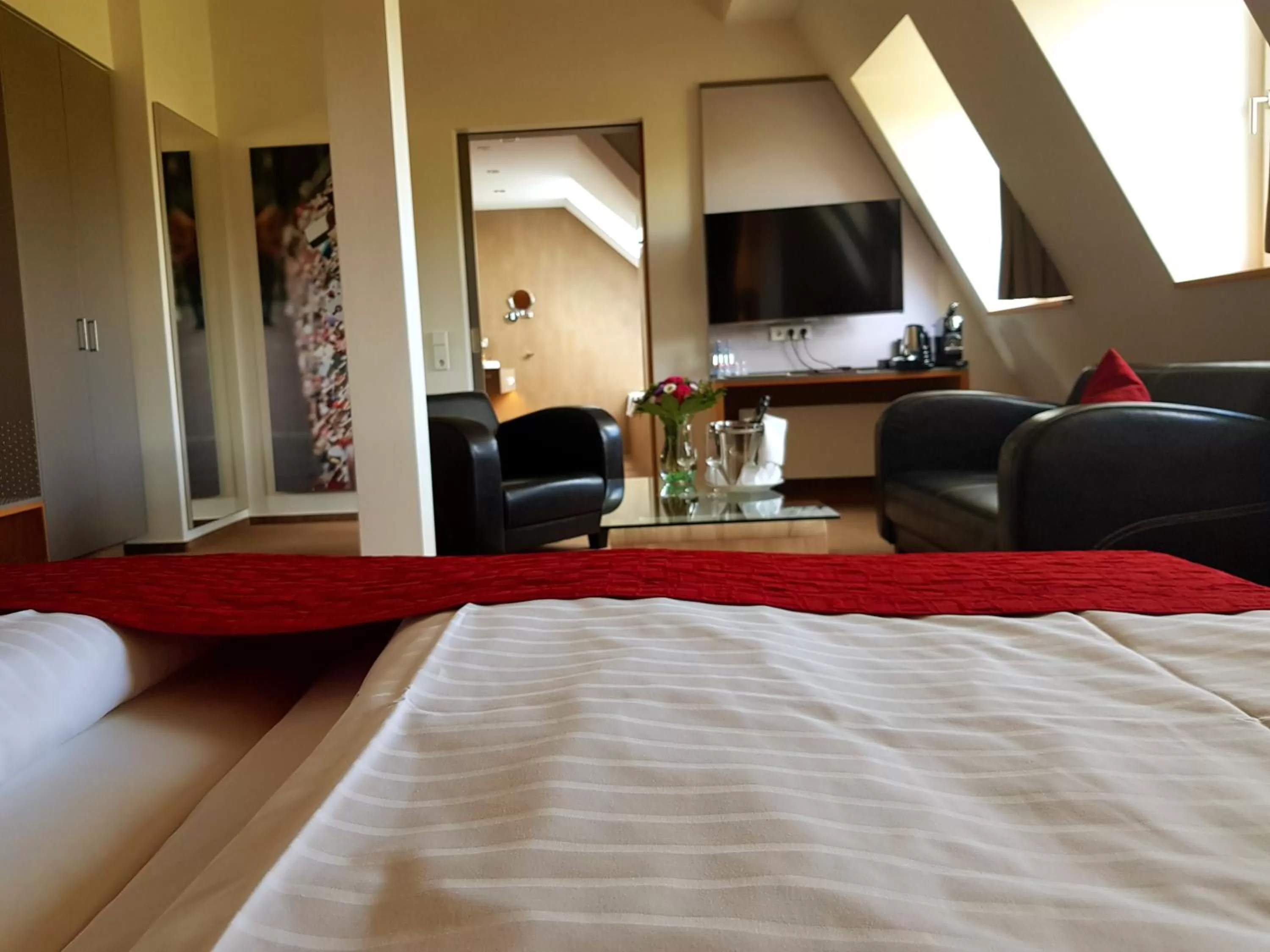 Bed in Hotel zur Malzmühle