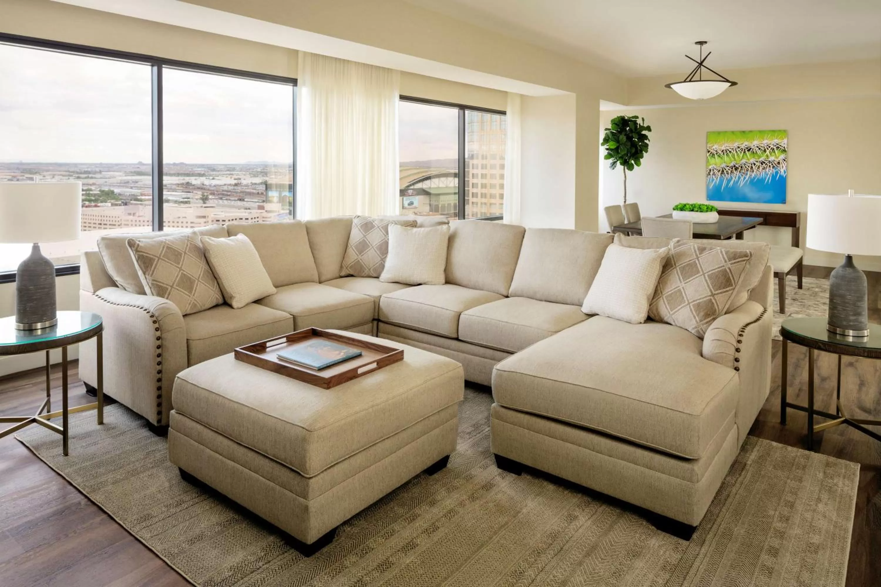 Photo of the whole room in Hyatt Regency Phoenix Downtown