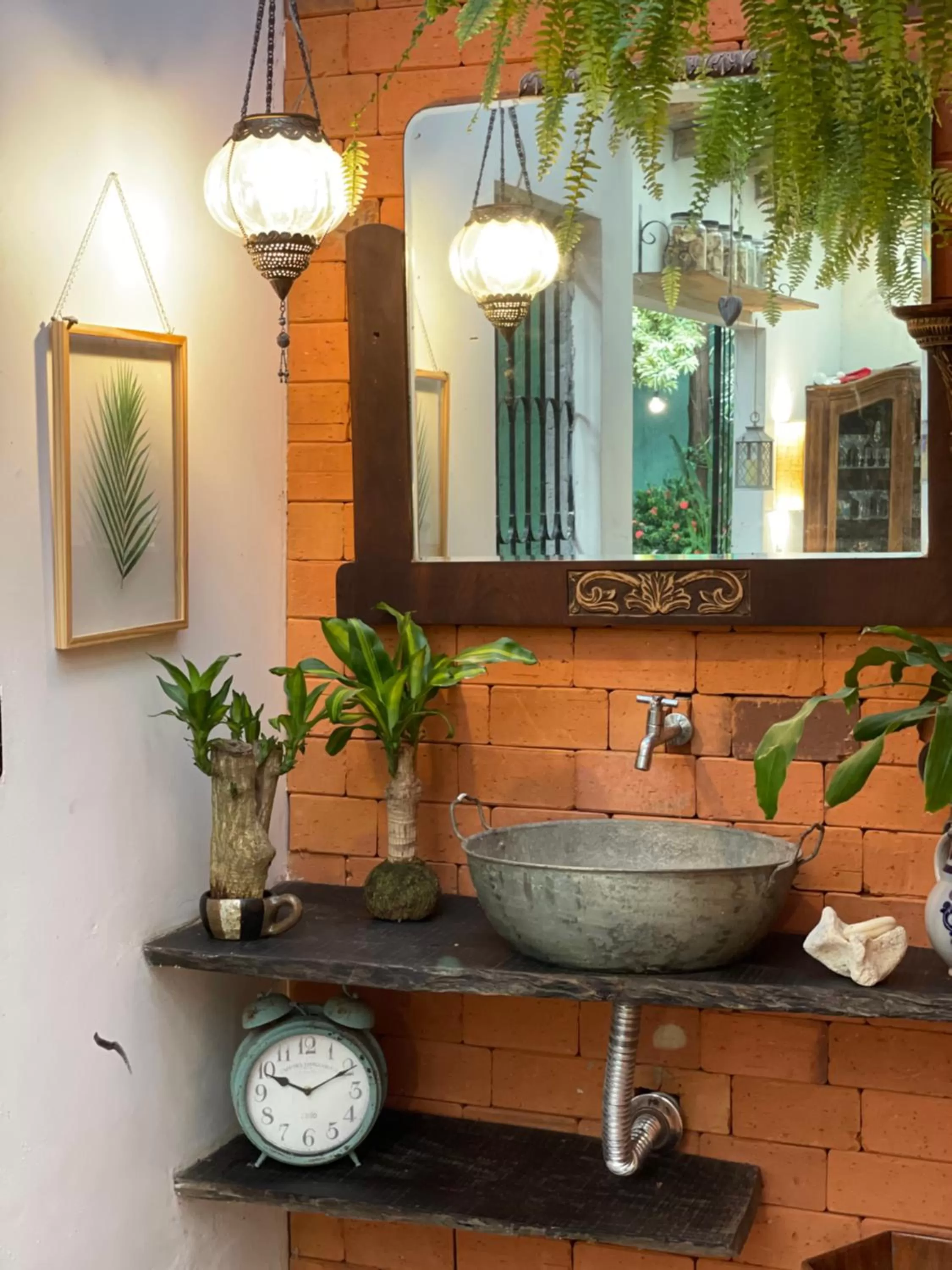 Bathroom in Pousada Santarina