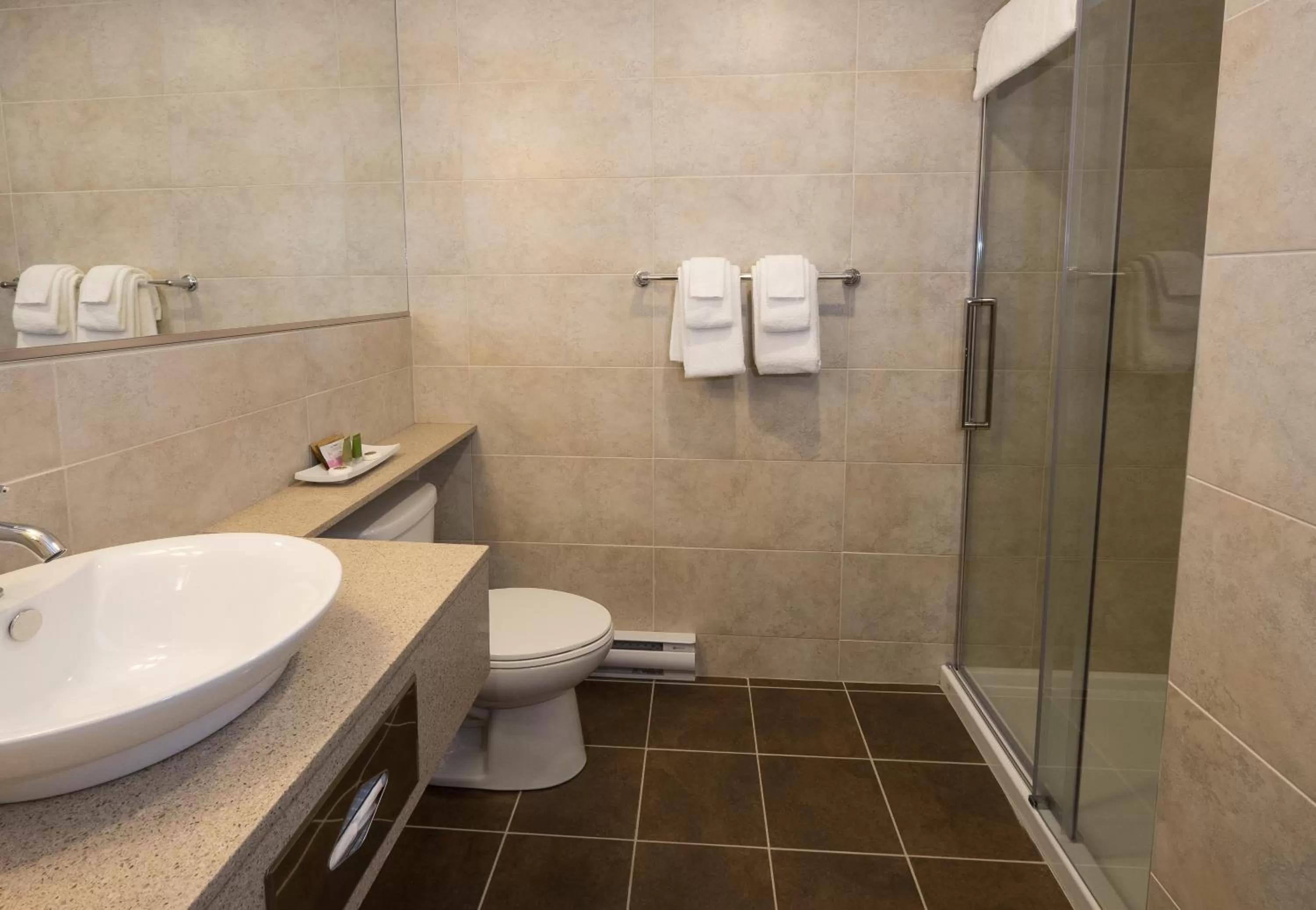 Bathroom in Hôtel et Pavillons Le Petit Manoir du Casino