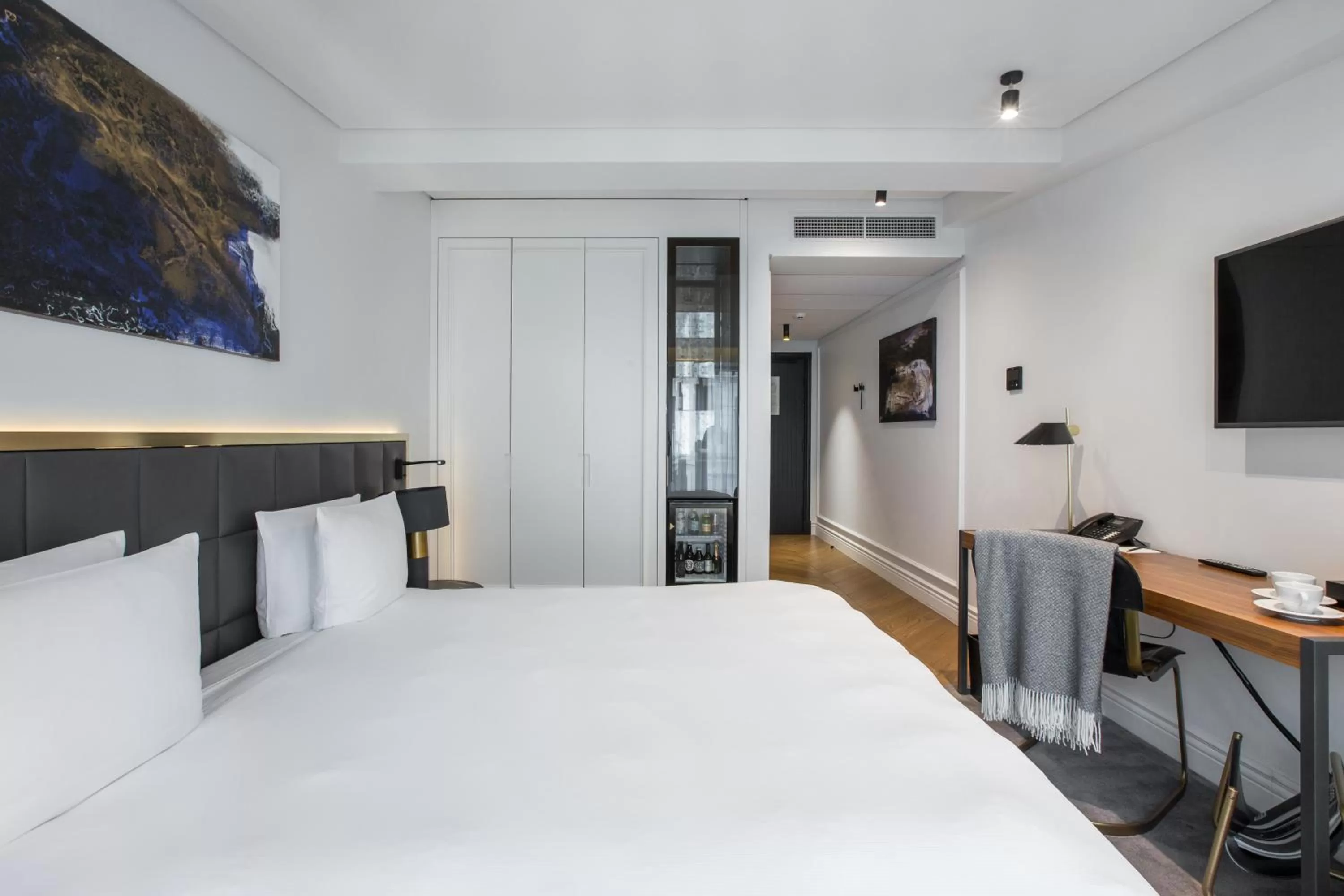 Bedroom, Bed in Hotel Pacai, Vilnius, a Member of Design Hotels
