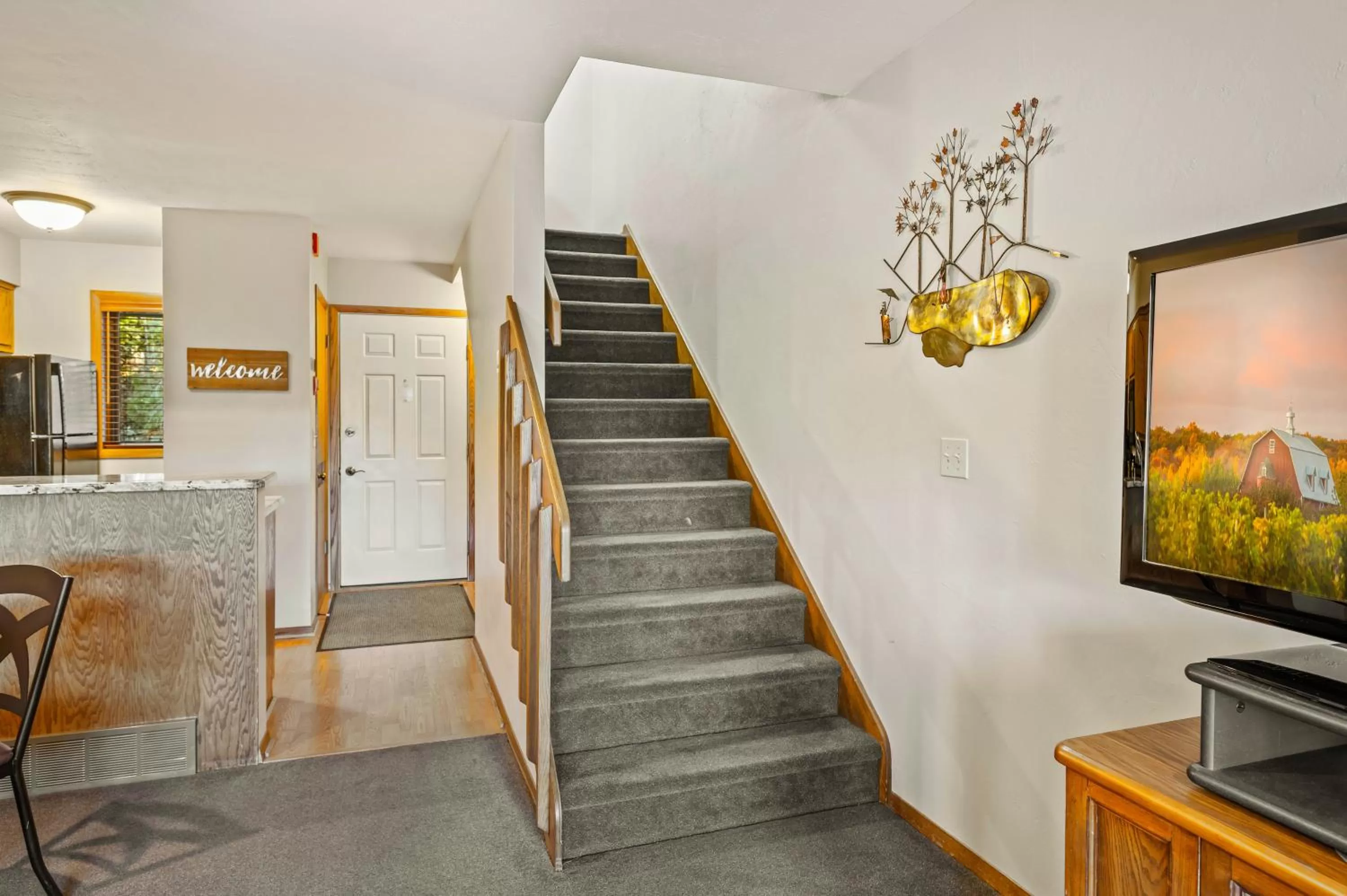 TV/Entertainment Center in Evergreen Hill Condominiums