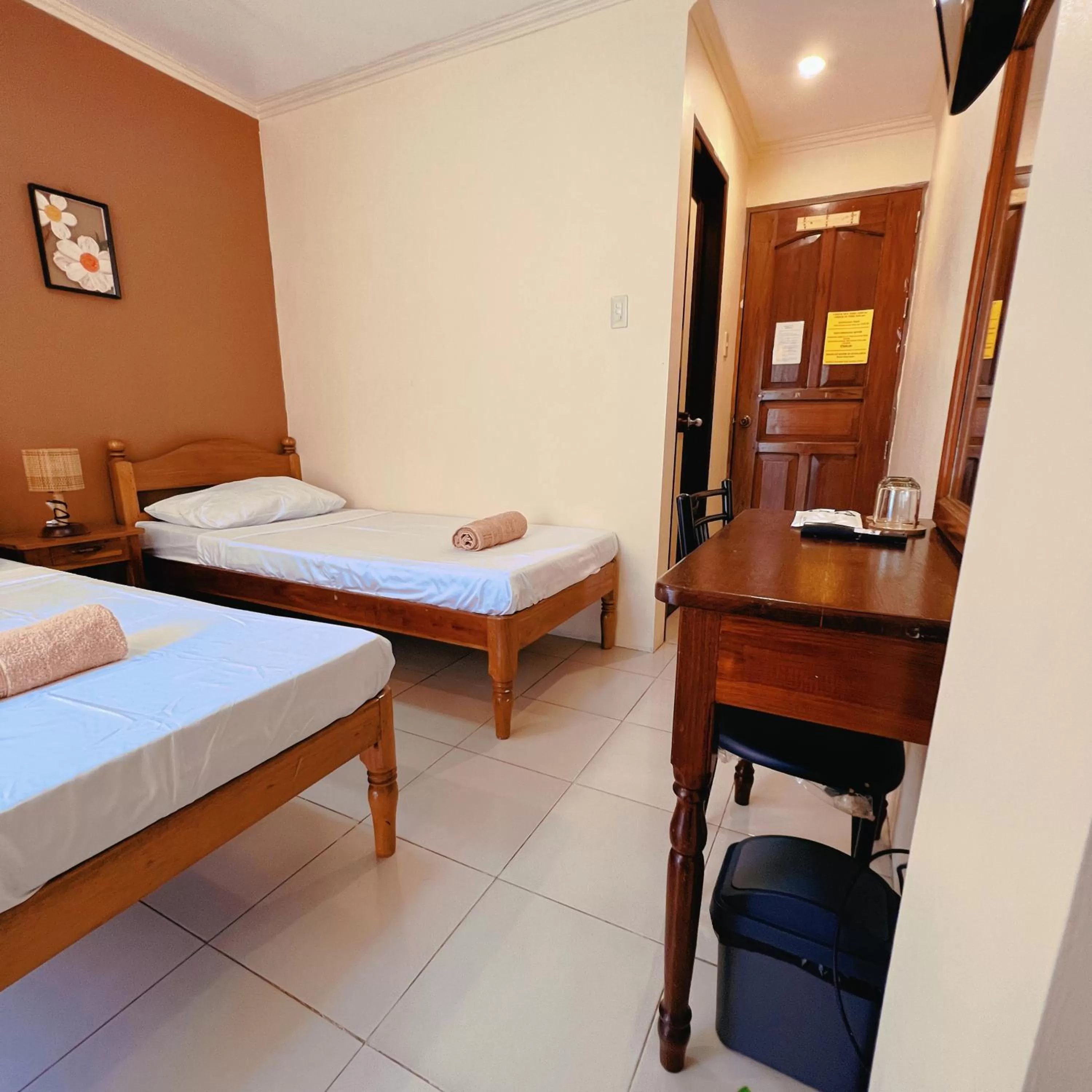 Bed in Balayong Pension