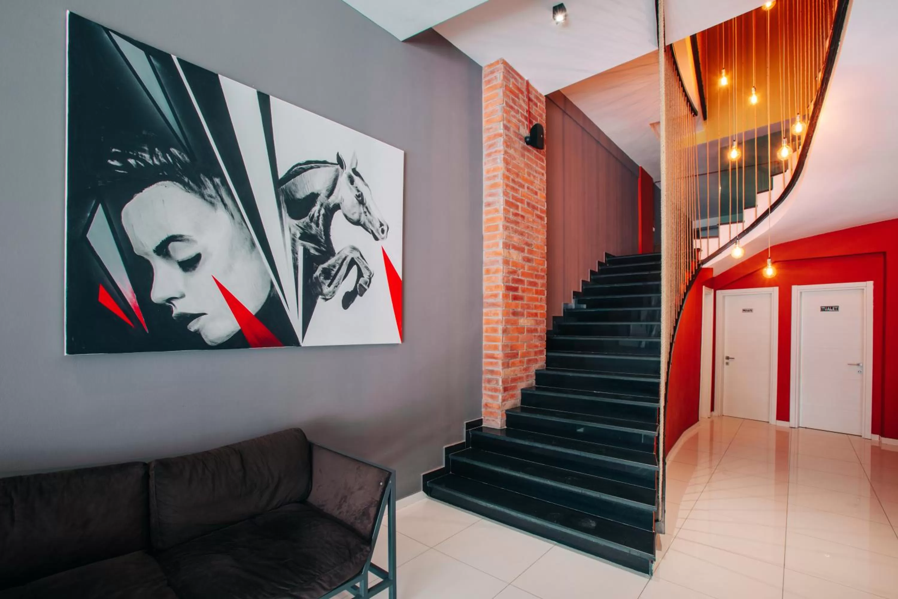 Lobby or reception in Arc Hotel Tirana