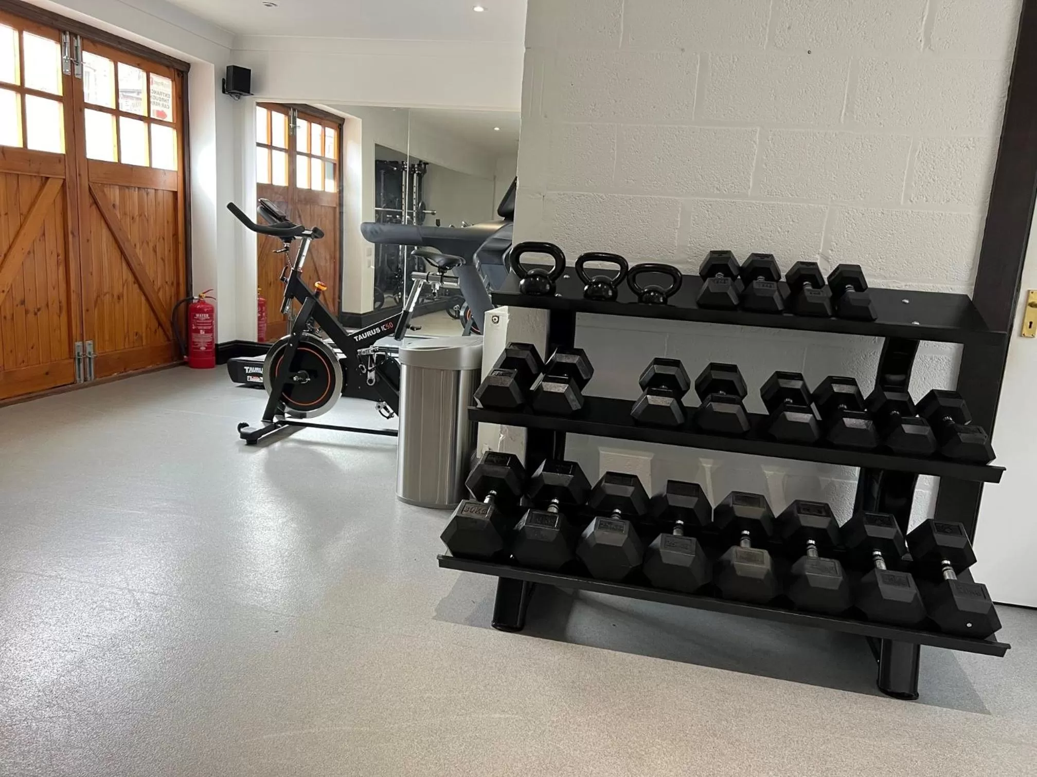 Fitness centre/facilities in Hedley House Hotel & Apartments