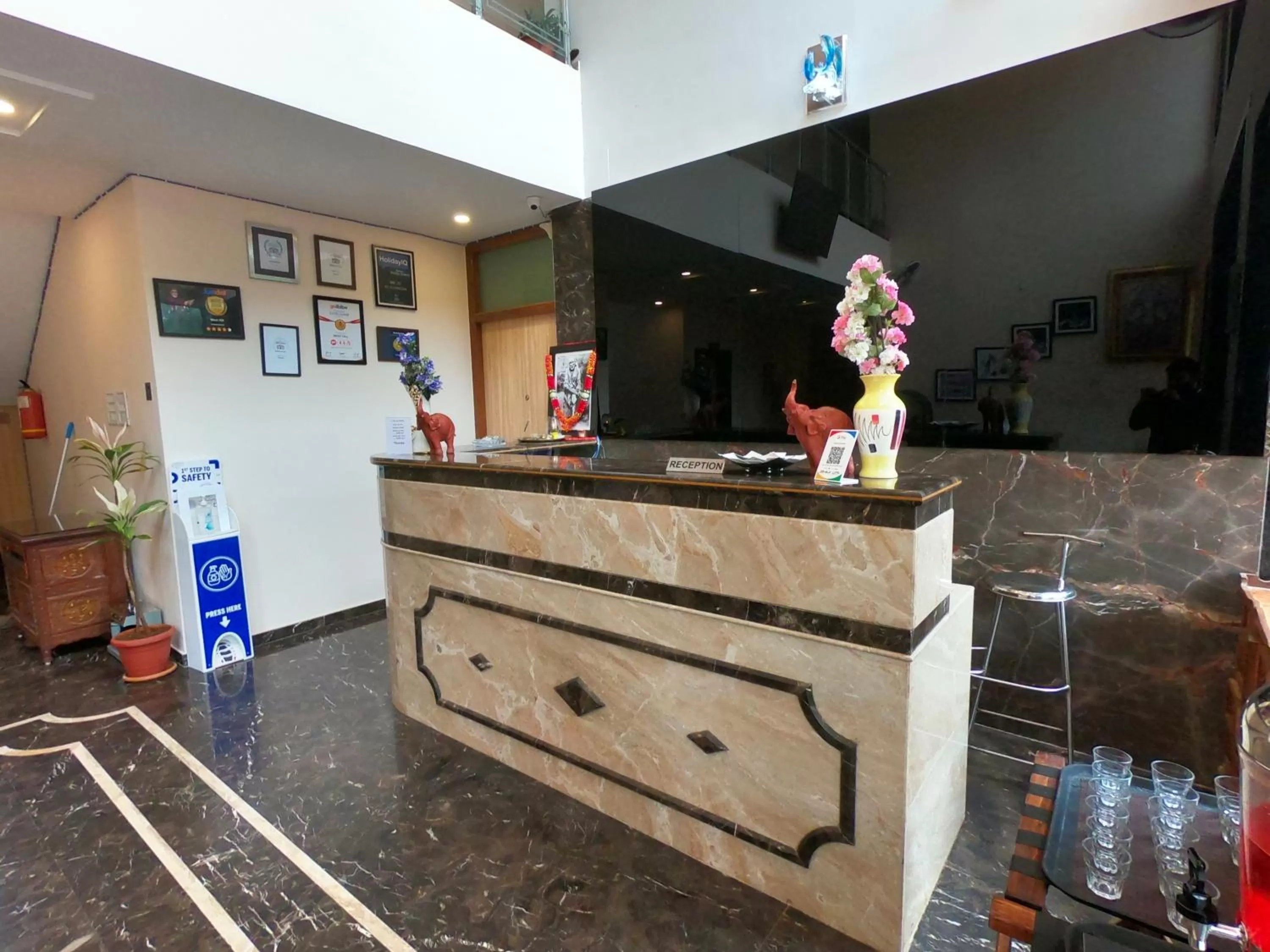 Lobby or reception in Jivanta Mahabaleshwar