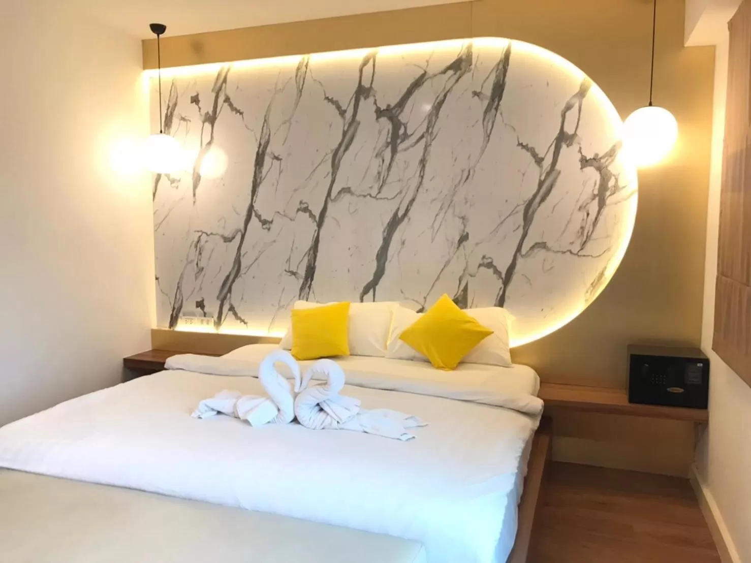 Bed in La La Moon Krabi Poshtel'n' Pool