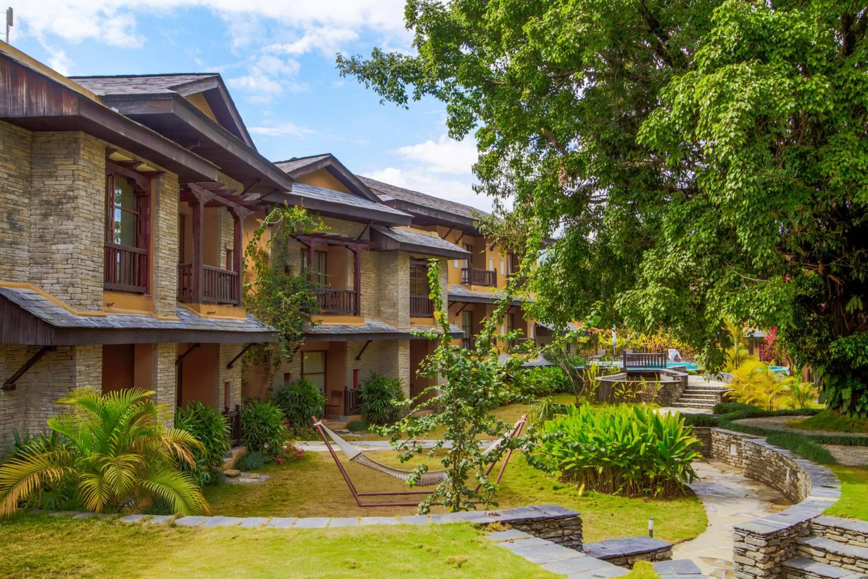 Property building in Temple Tree Resort & Spa, Pokhara