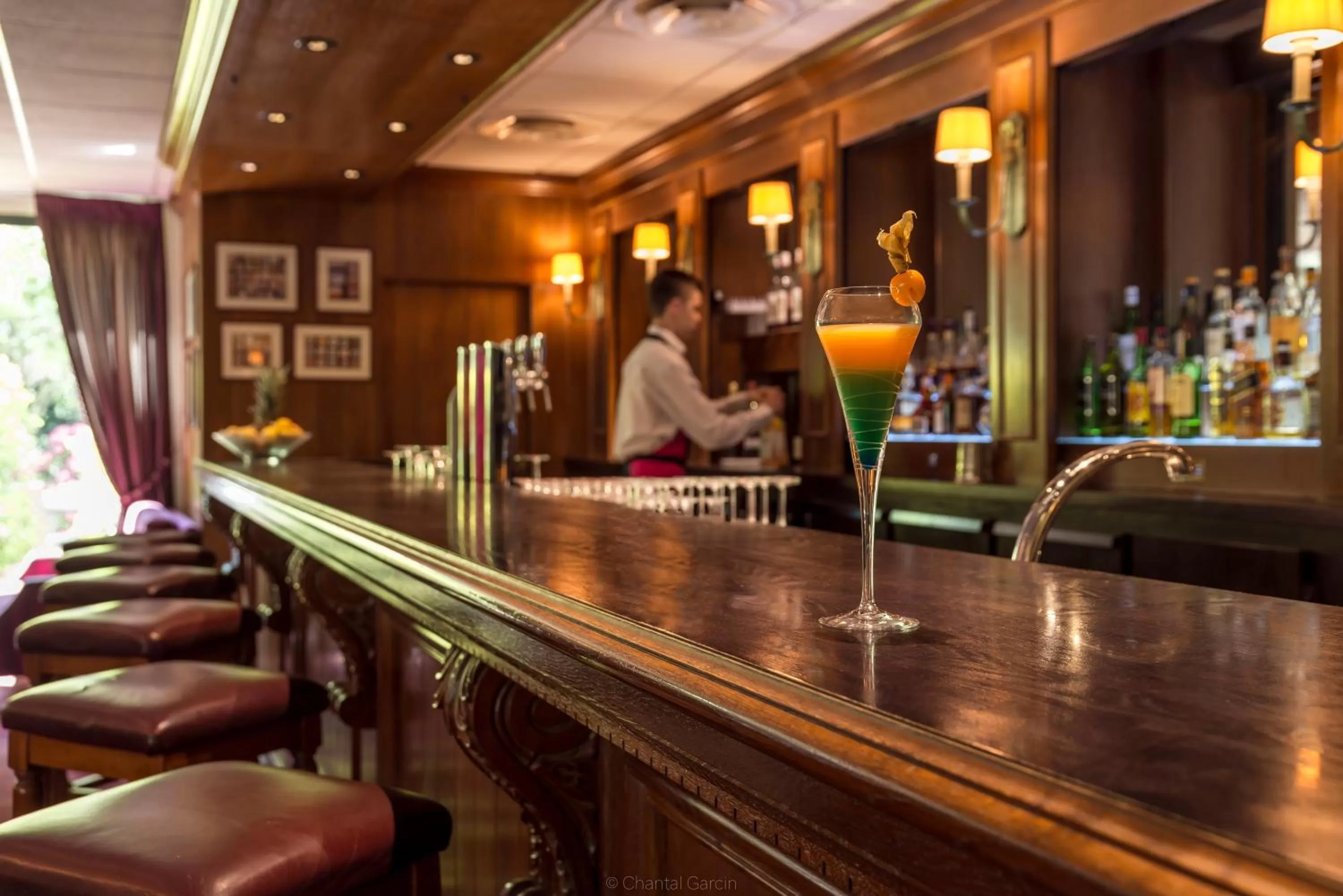 Lounge or bar in Hôtel du Parc