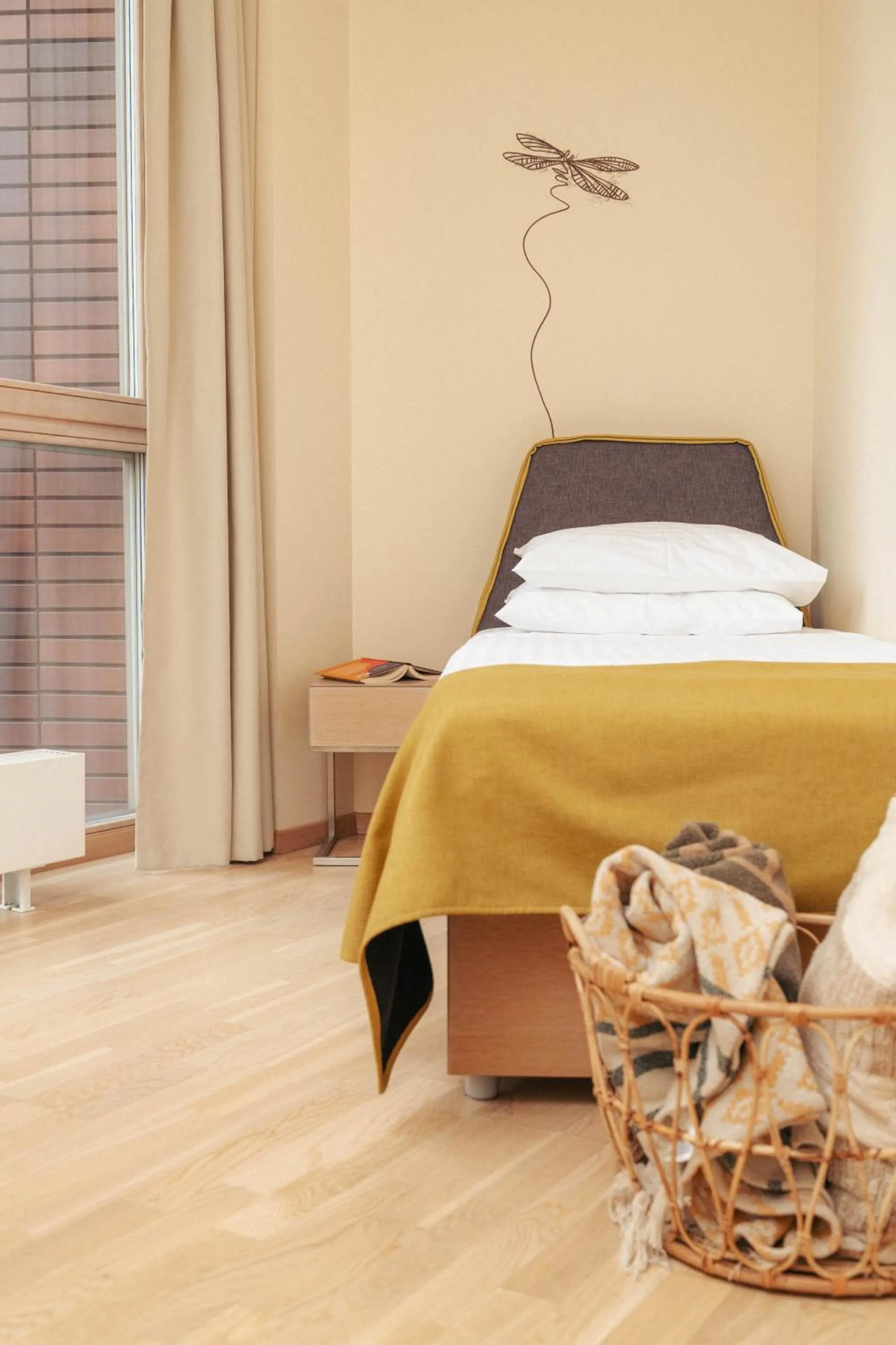 Bed in Amberton Green Apartments Palanga