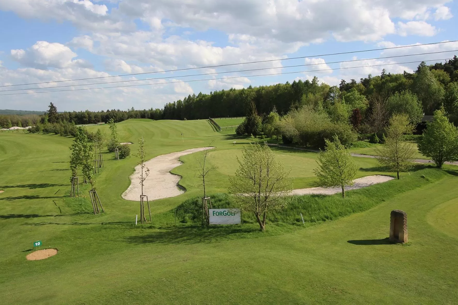 Golfcourse in Areal Botanika