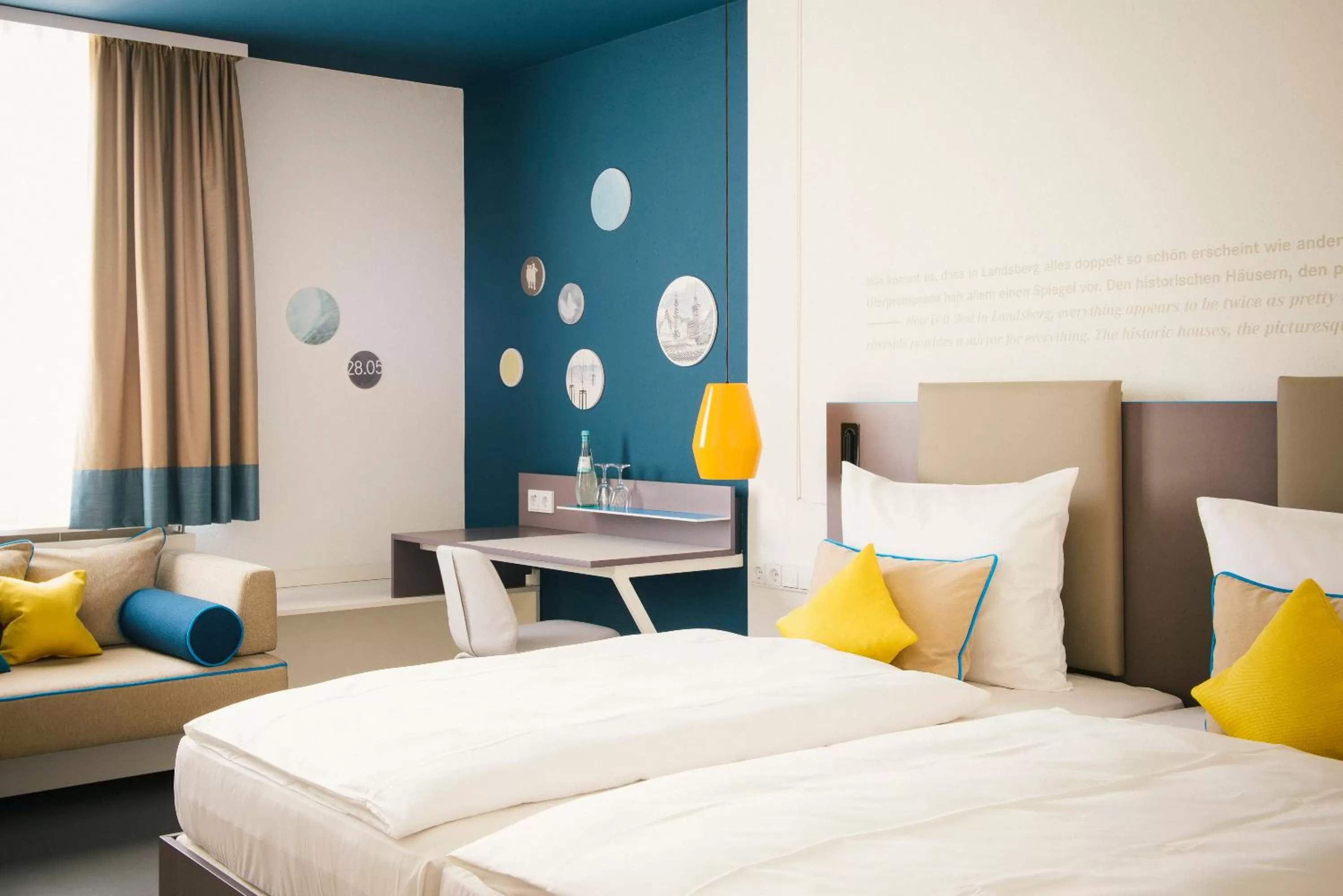 Bedroom, Bed in Vienna House Easy by Wyndham Landsberg