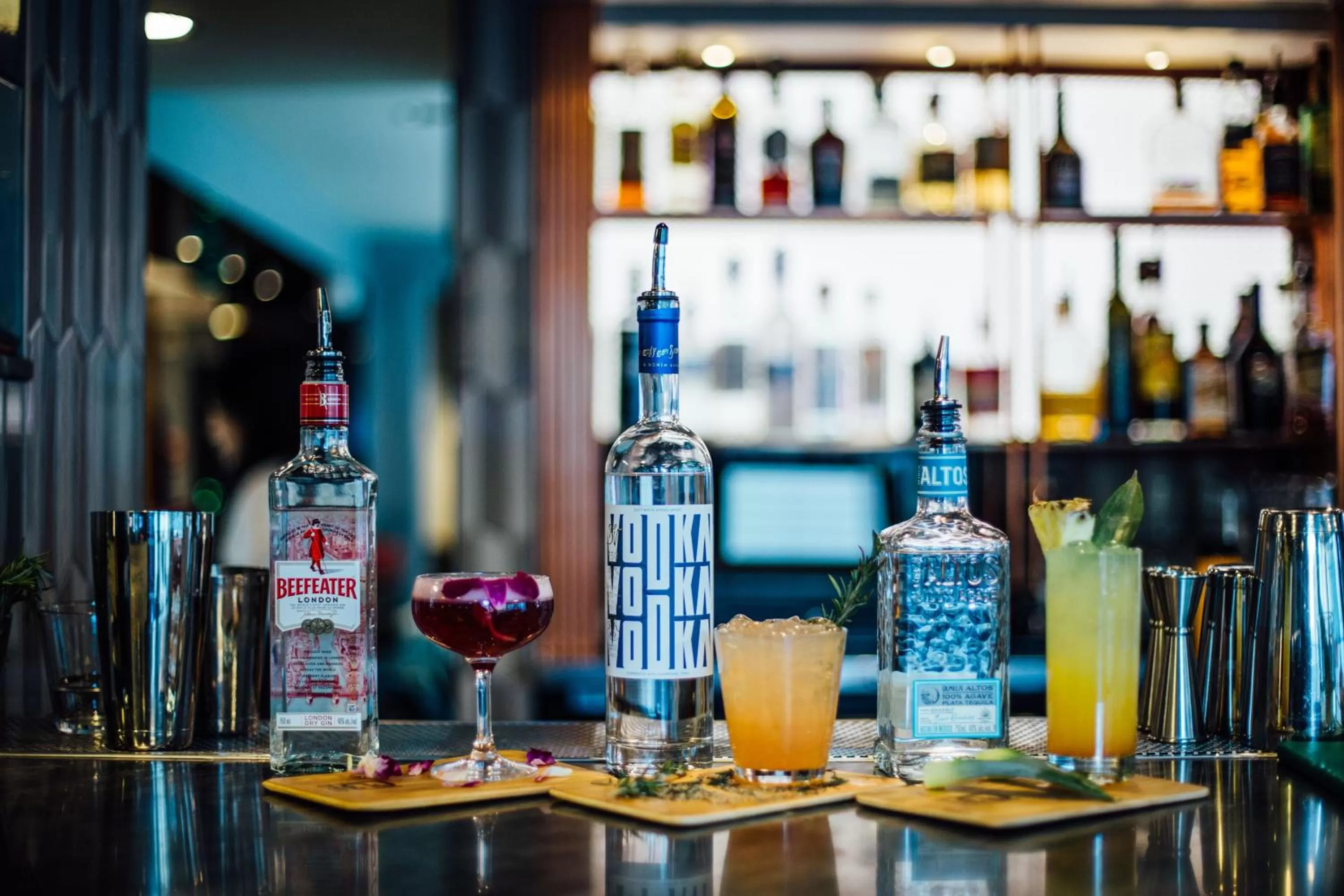 Lounge or bar in Pangea Pod Hotel