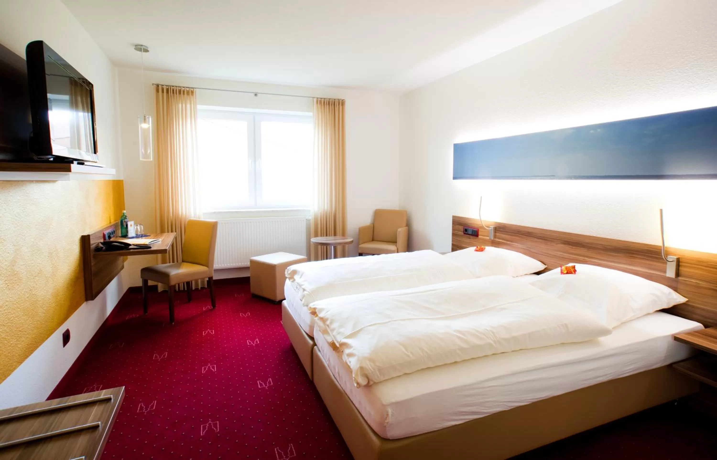 Bed in Hotel Im Schützenhof, Jever