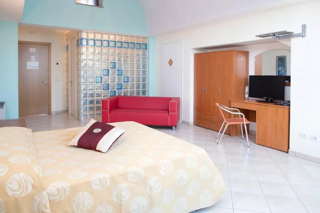 Bed in Rosa Dei Venti