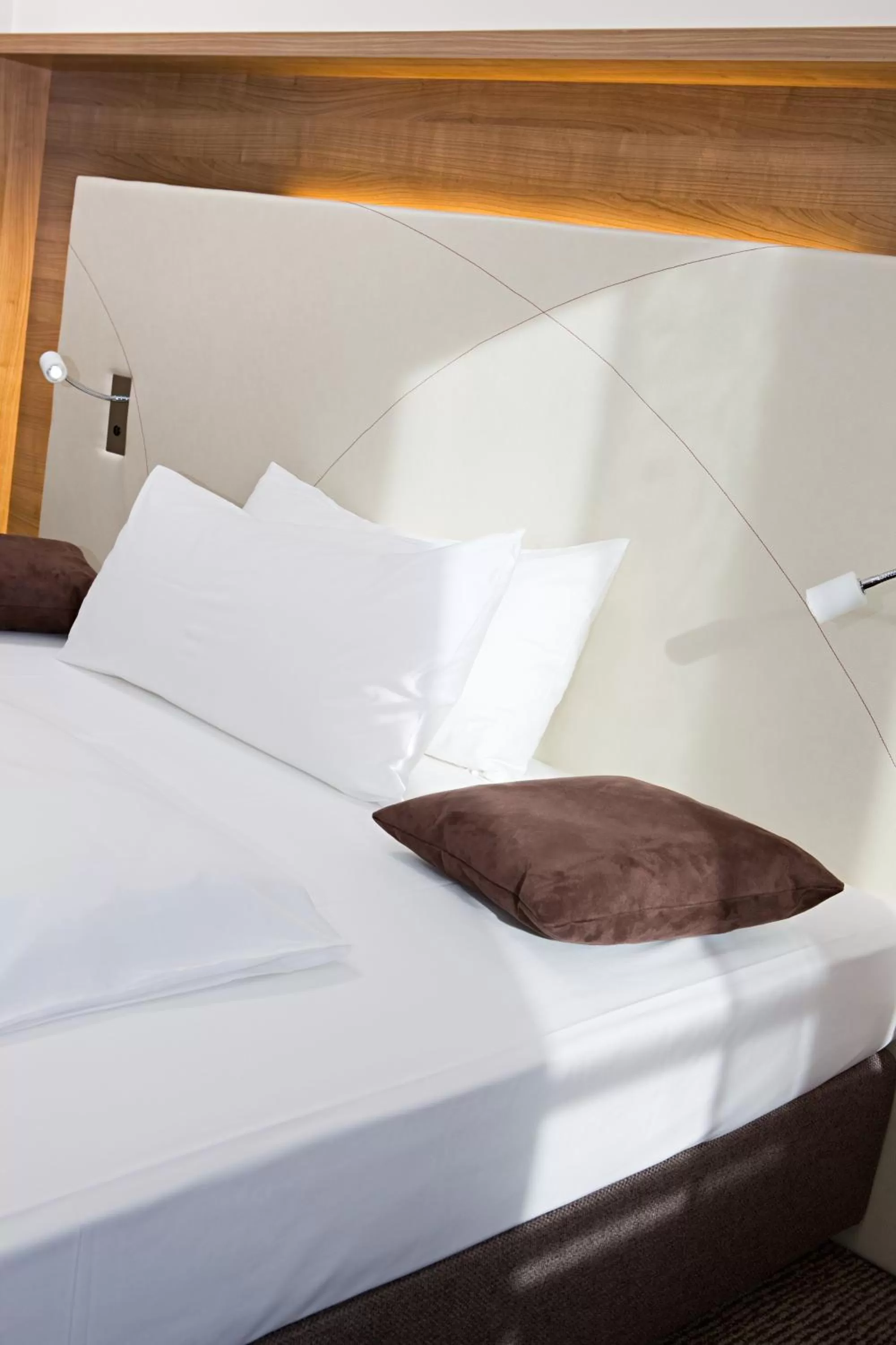 Bed in Mercure Hotel Stuttgart Airport Messe