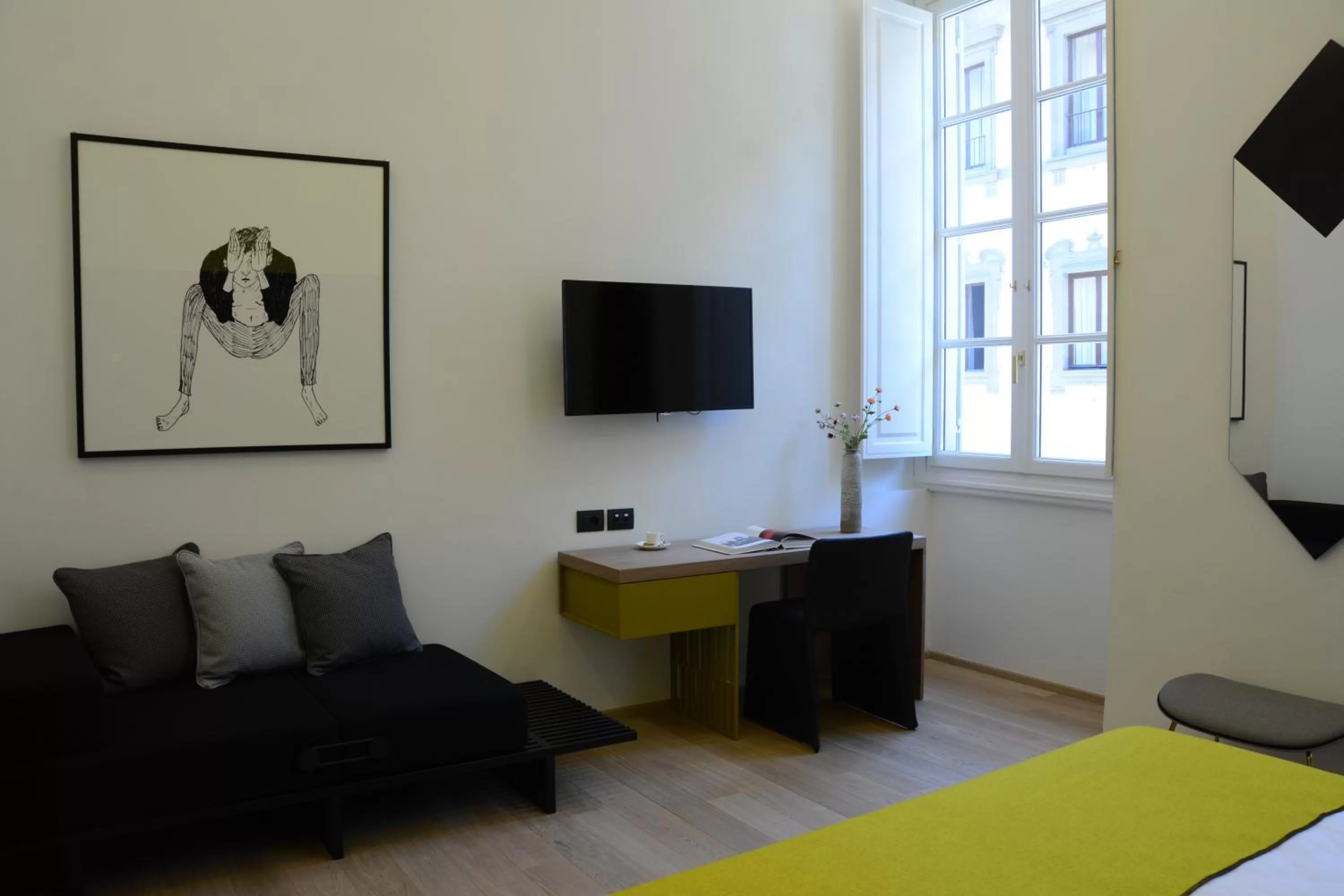 Bed in Hotel Milu Florence