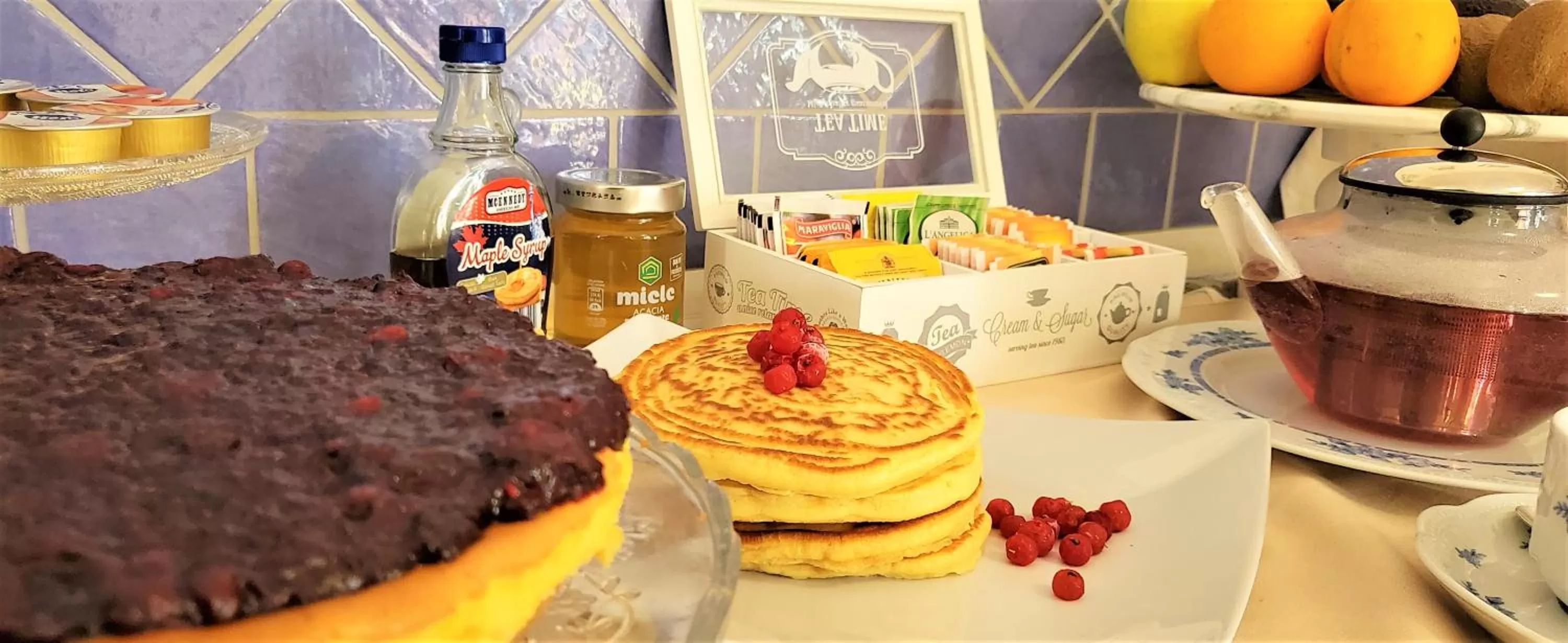 Buffet breakfast in B&B al Doremi