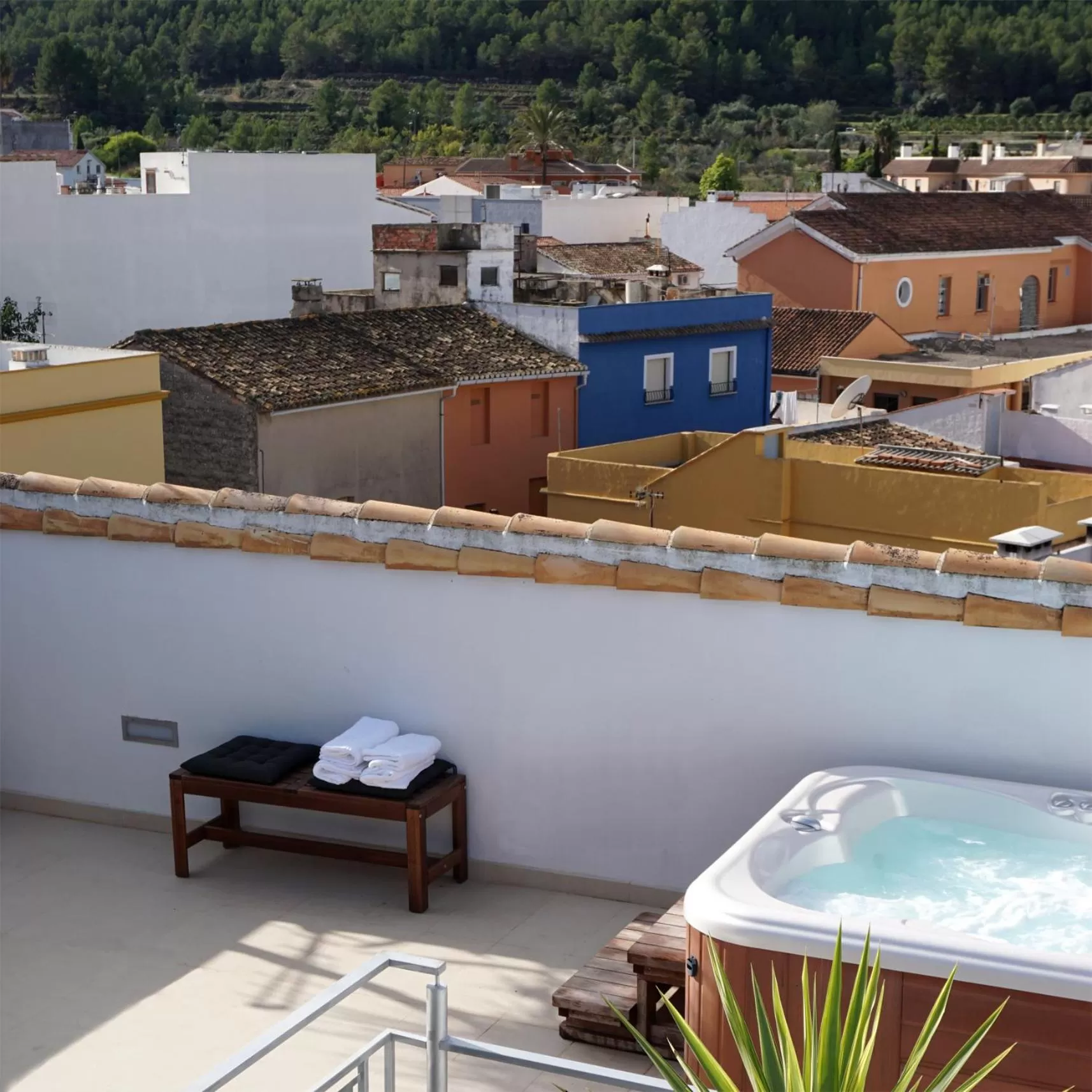 Balcony/Terrace in Mardenit Hotel Boutique