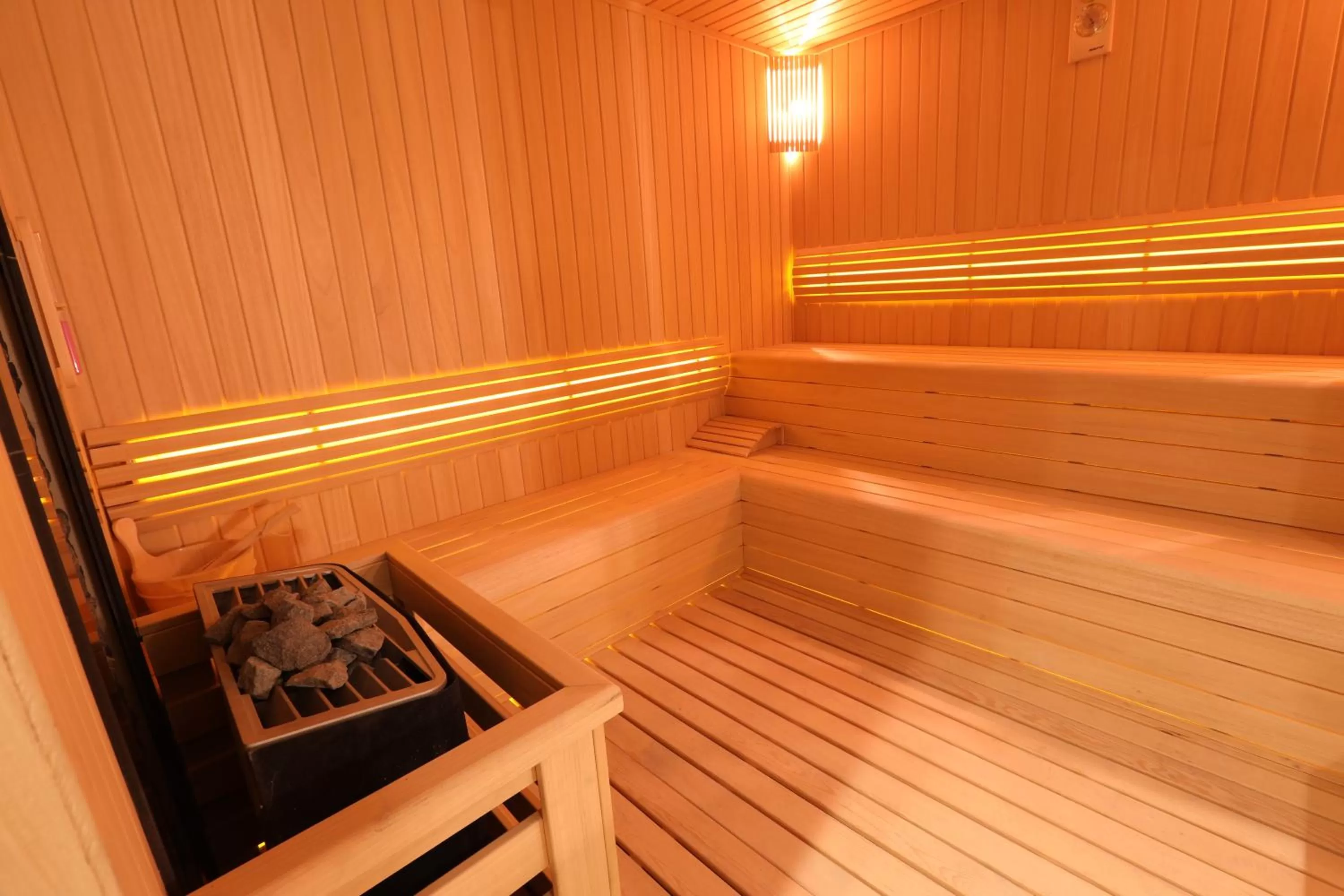 Sauna in Limak Skopje Luxury Hotel