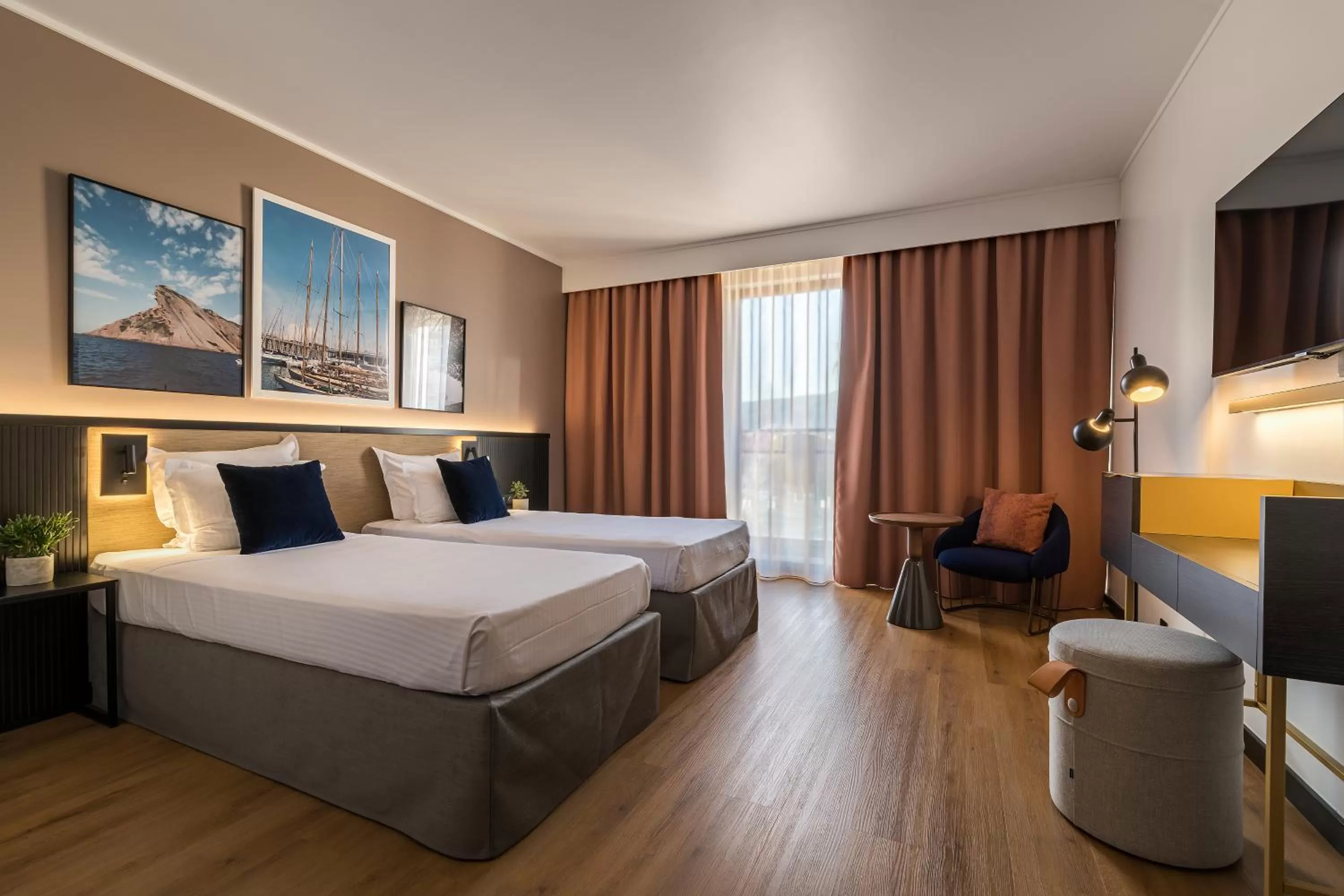 Bed in Hôtel Villa Massalia