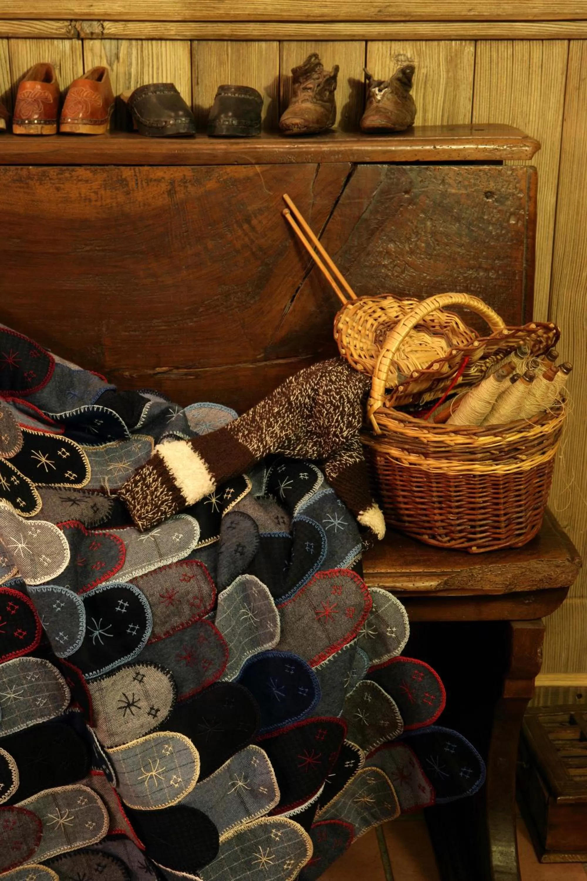 Decorative detail in Hotel Chalet La Meridiana