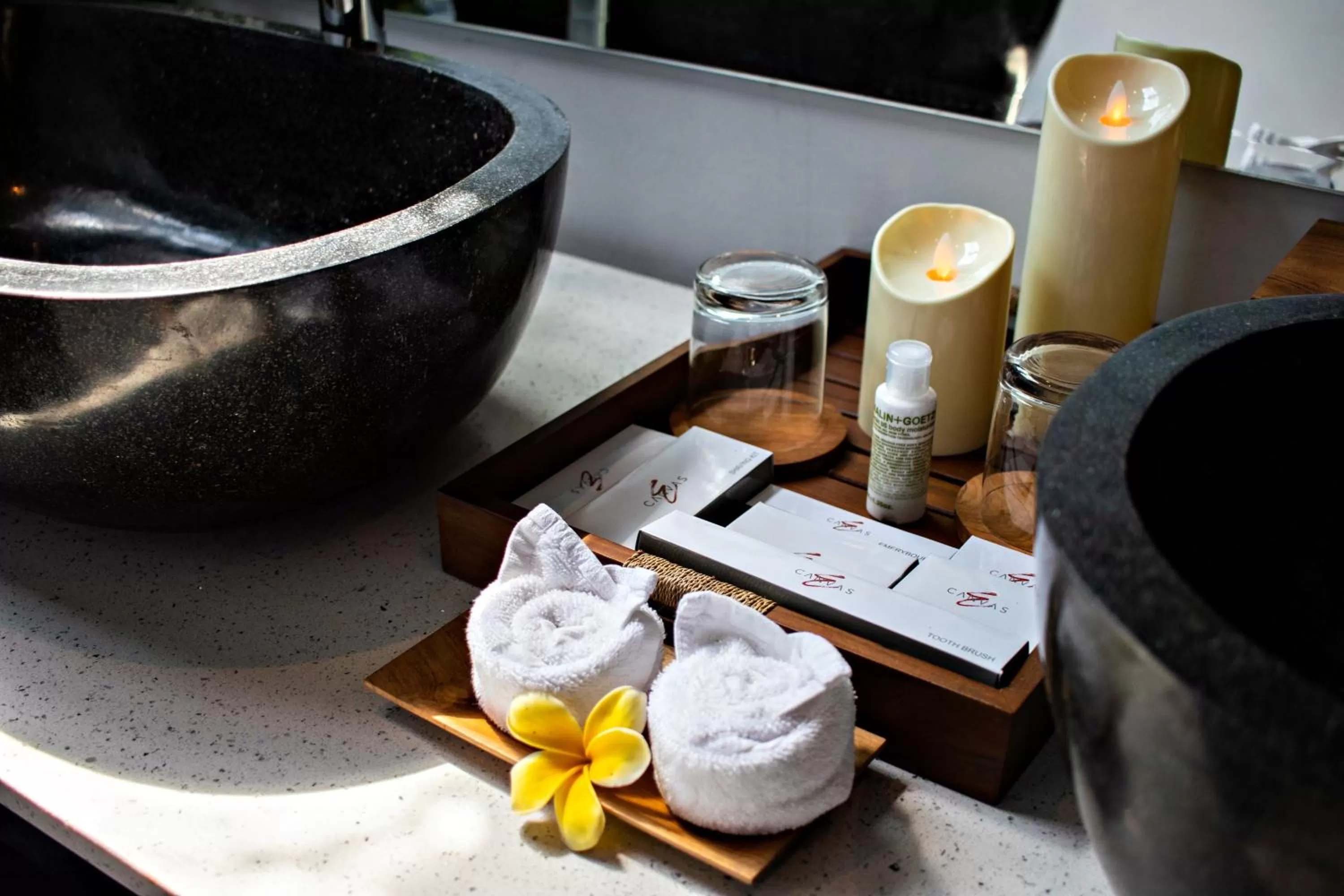 Bathroom in Canvas Escape Resort