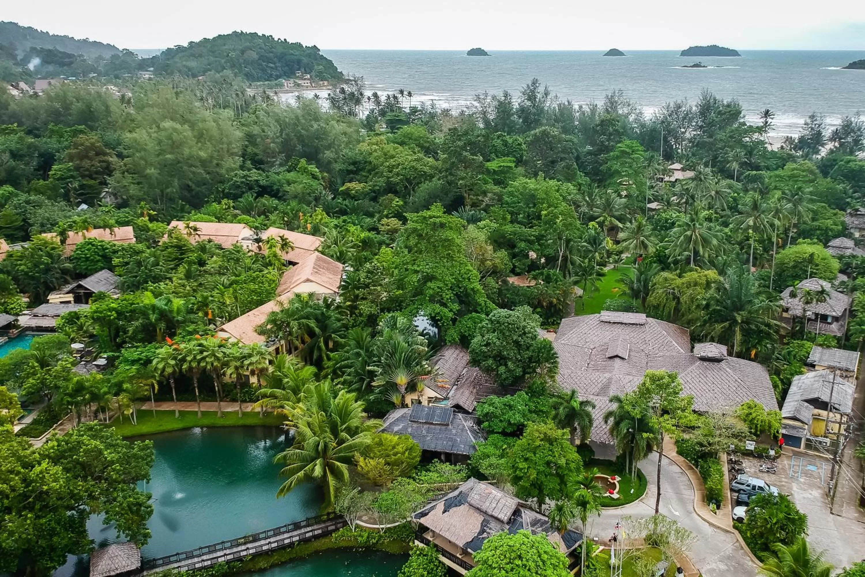 Bird's eye view in Centara Koh Chang Tropicana Resort