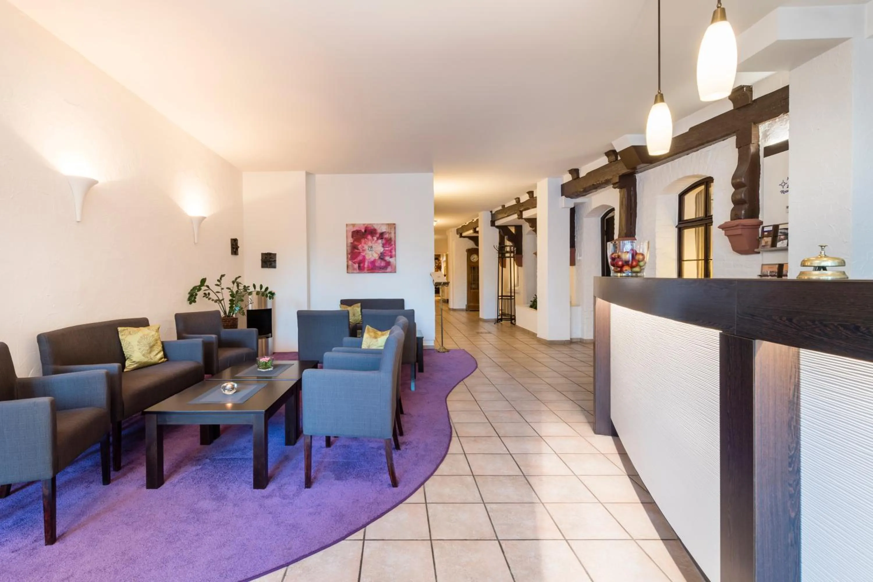 Lobby or reception in derSTERN Hersfeld