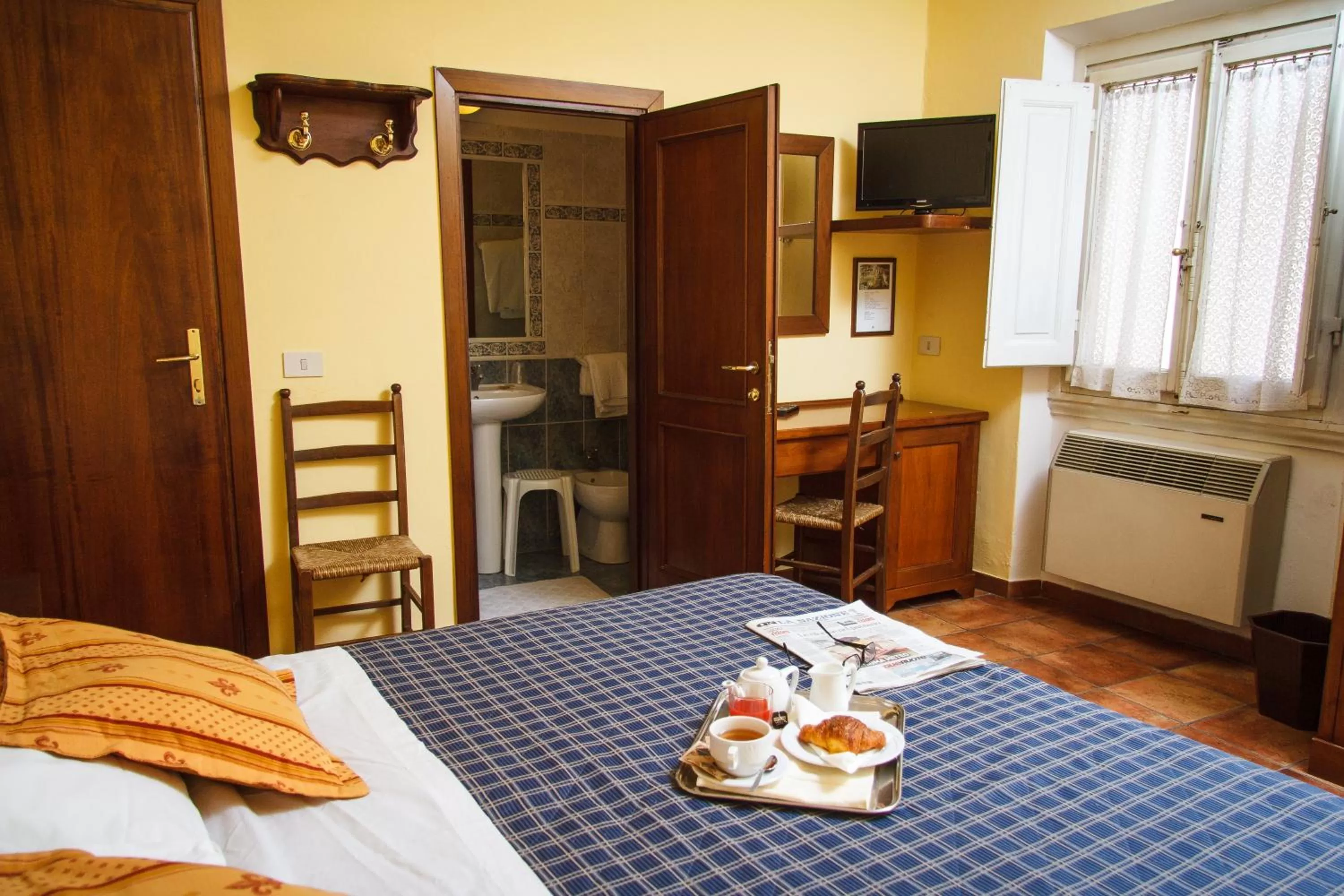 Bedroom, Bed in Hotel Nizza