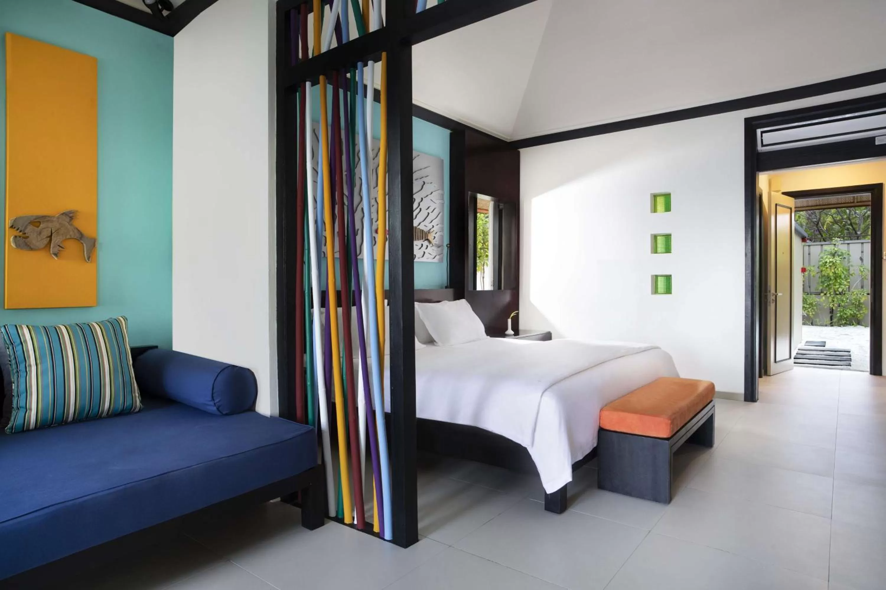 Bedroom, Bed in Dhawa Ihuru