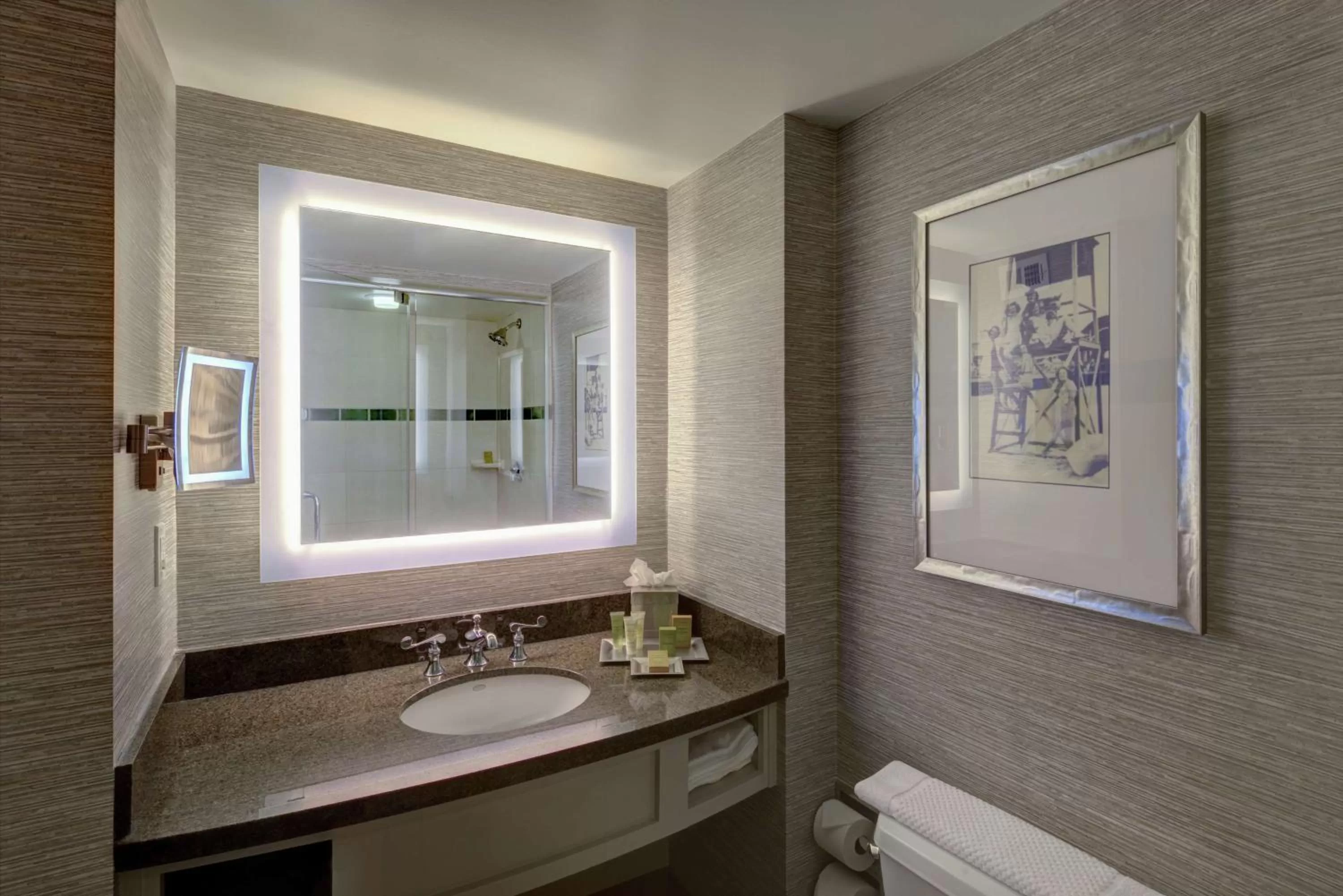 Bathroom in Hilton Virginia Beach Oceanfront