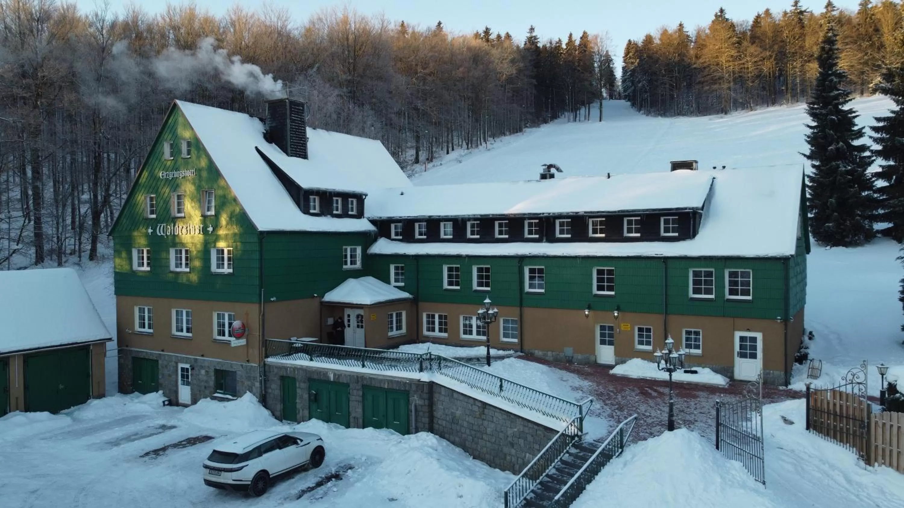 Property building in Hotel Waldeslust